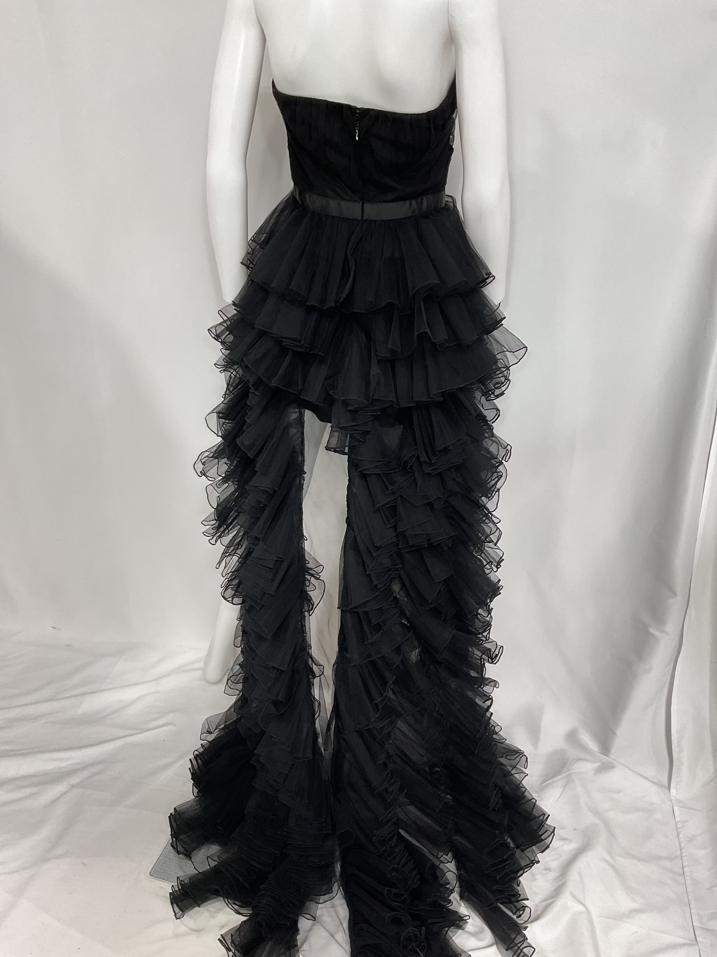 Elsa Dress In Black - Image 3