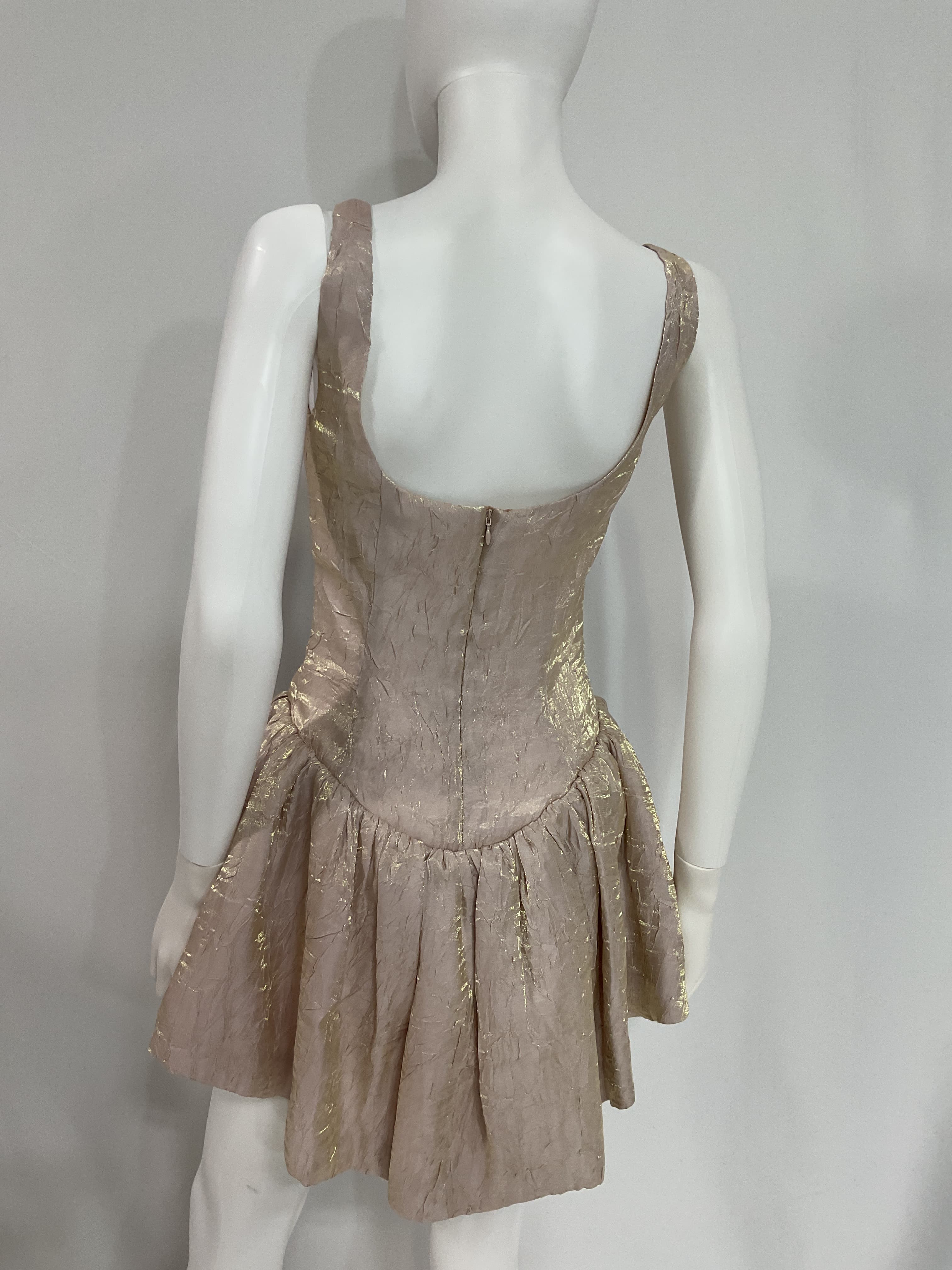 Anndreah Mini Dress In Blush - Image 4