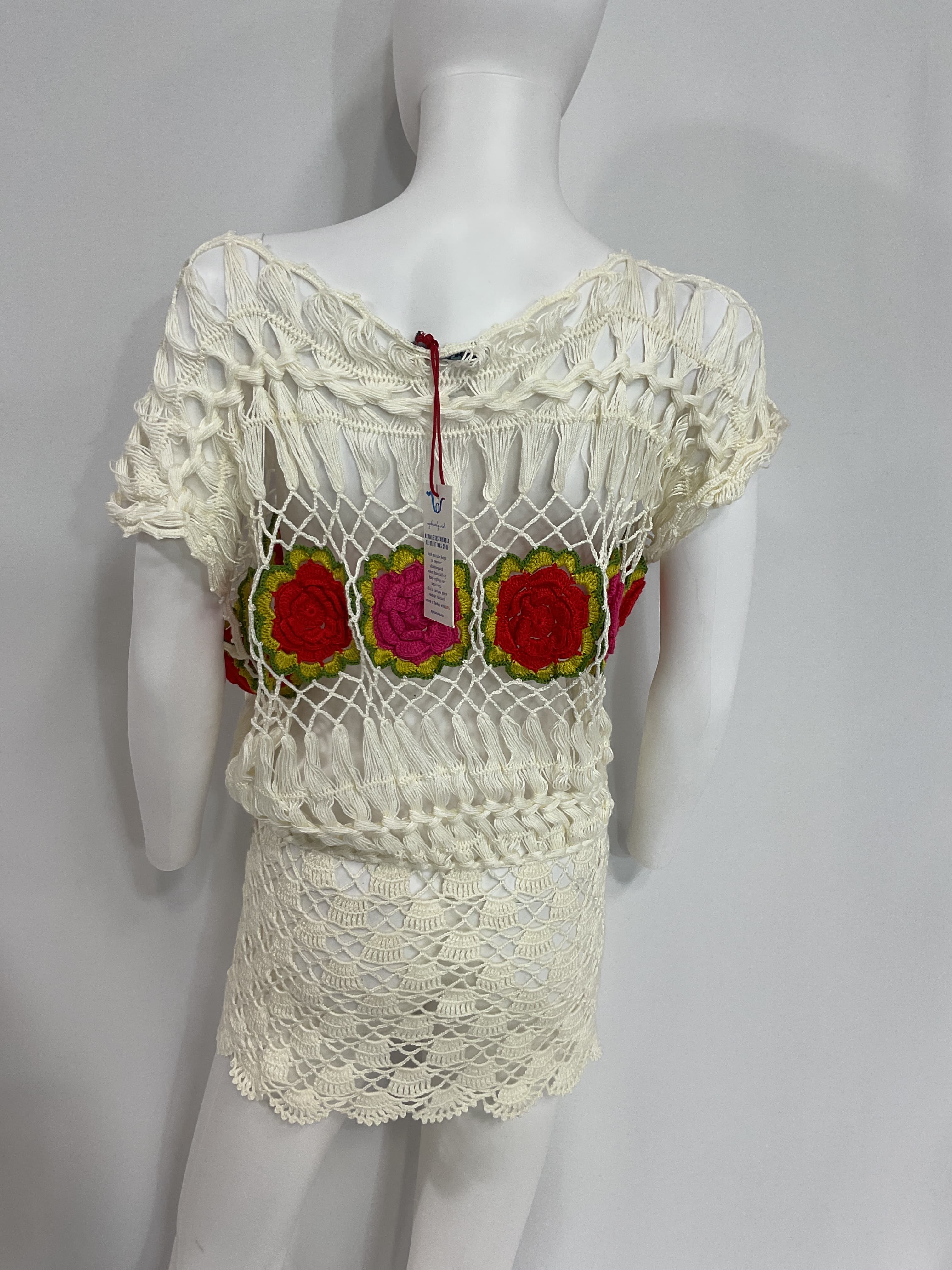 My Beachy Side X Revolve Off Shoulder Dress In White - Image 4