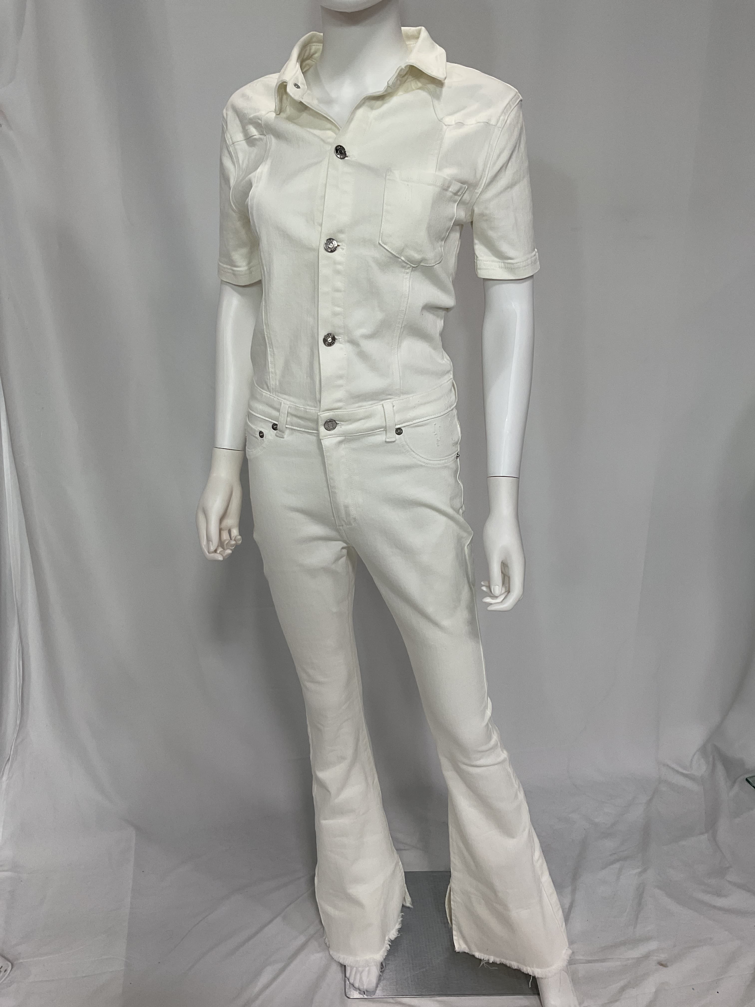 Fallon Jumpsuit In White - Image 3