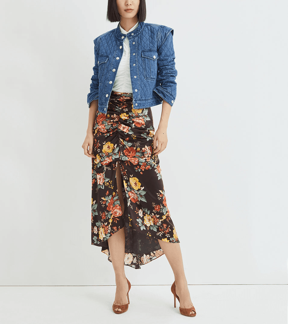 Pixie Floral-Print Skirt - Image 1
