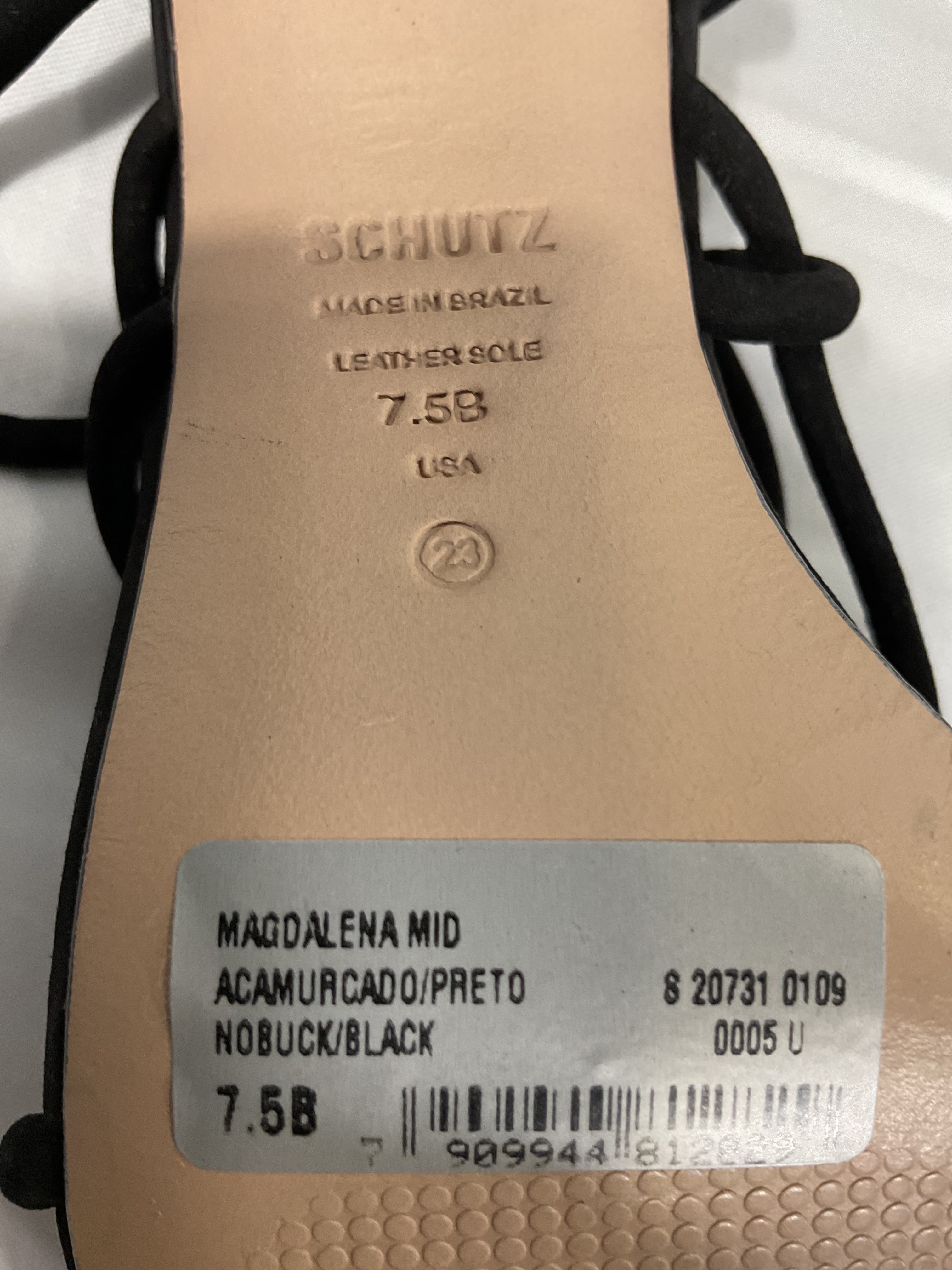 Magdalena Mid Sandal In Black - Image 2