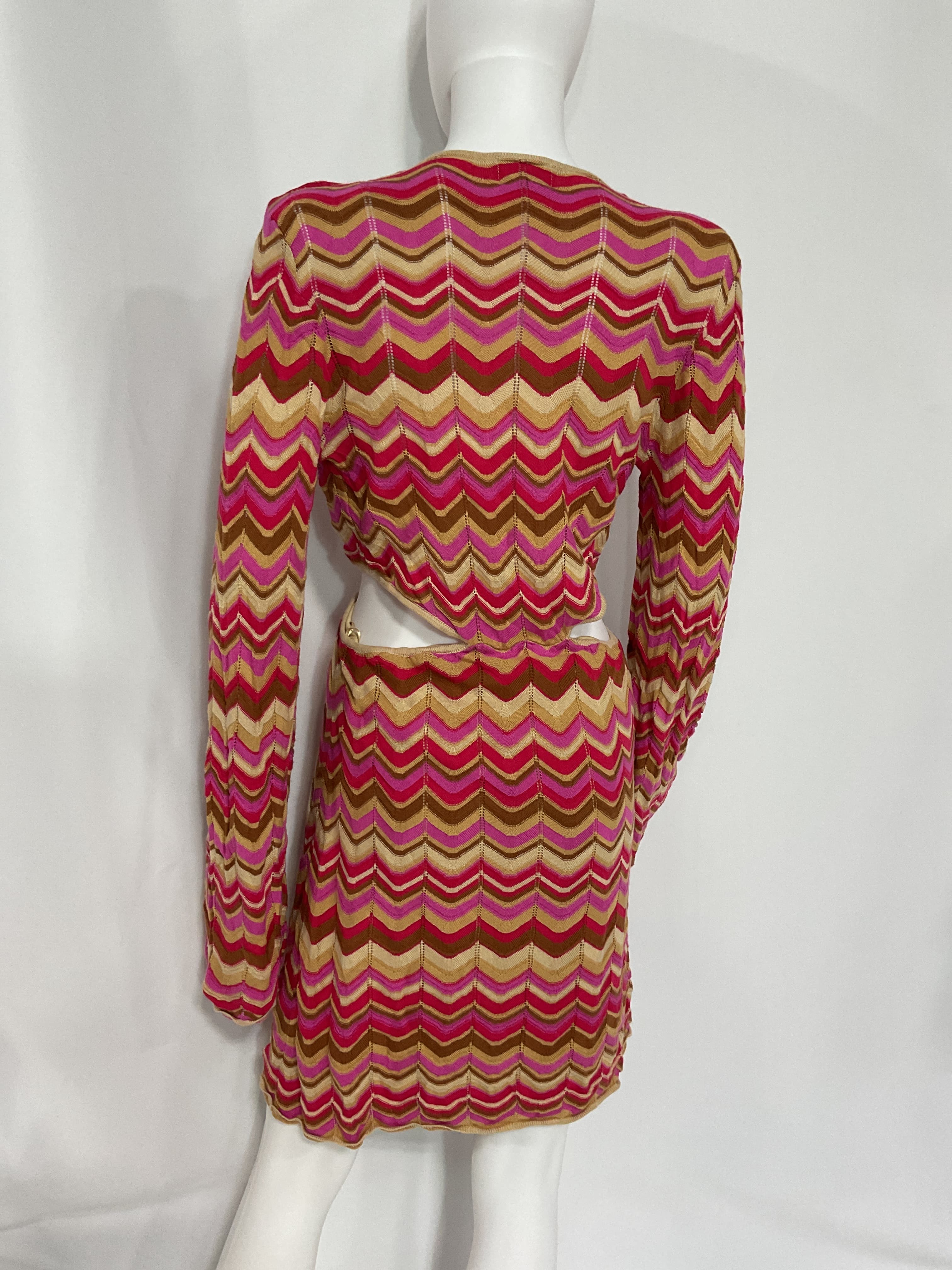 Carlo Dress In Horizon Stripe Knit - Image 2