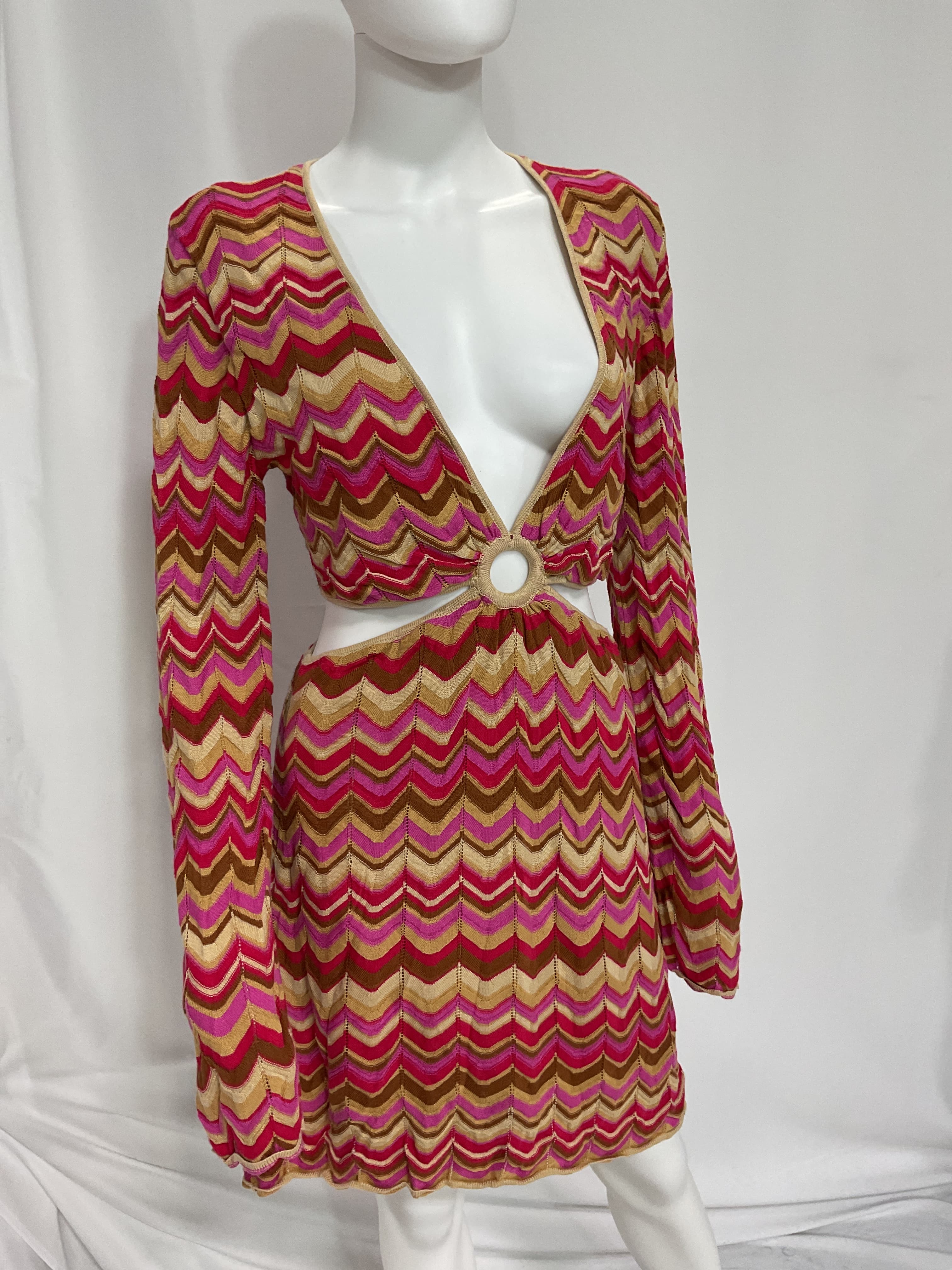 Carlo Dress In Horizon Stripe Knit - Image 3
