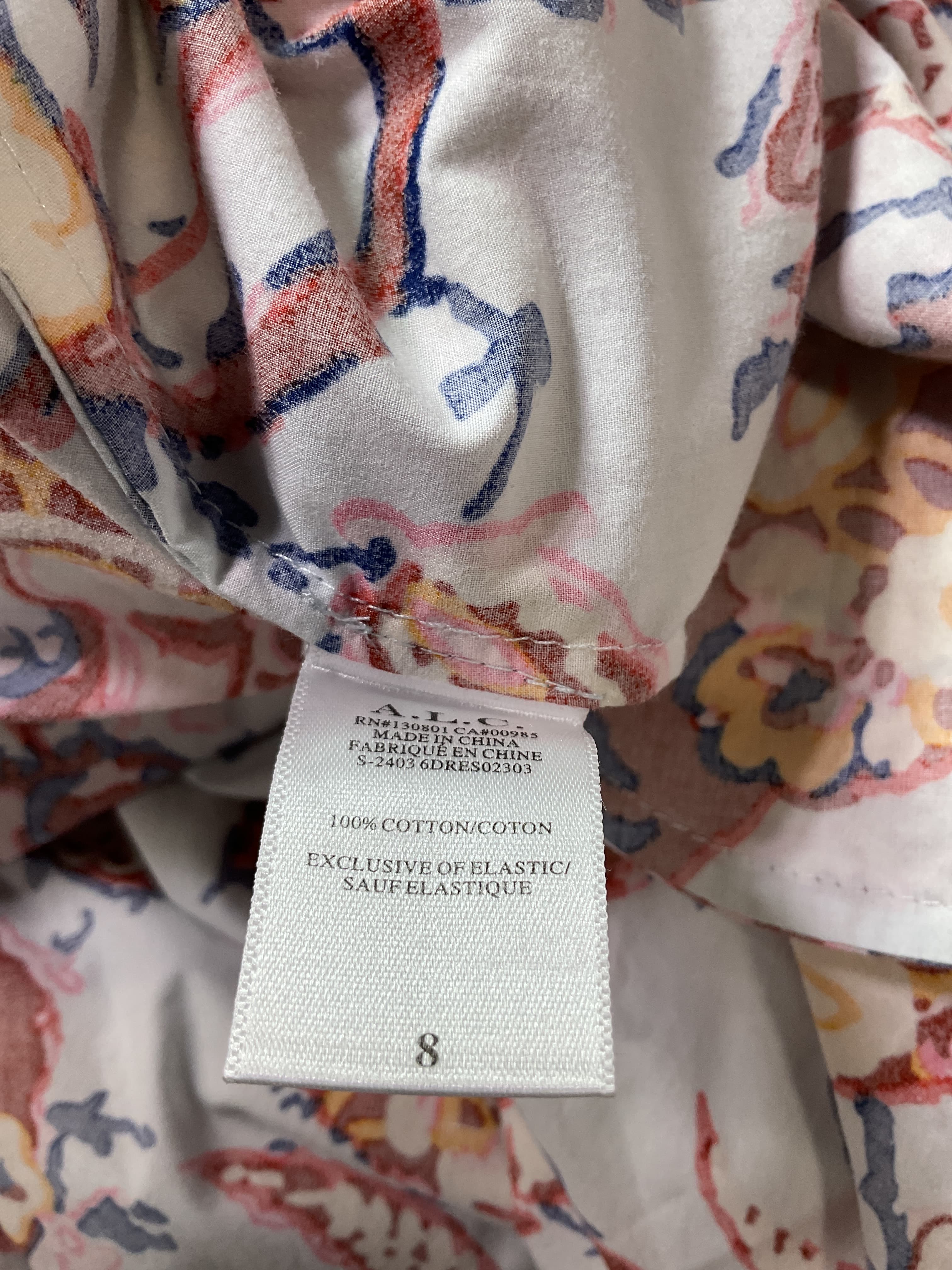 Tate Cotton Printed Midi Dress - Image 2