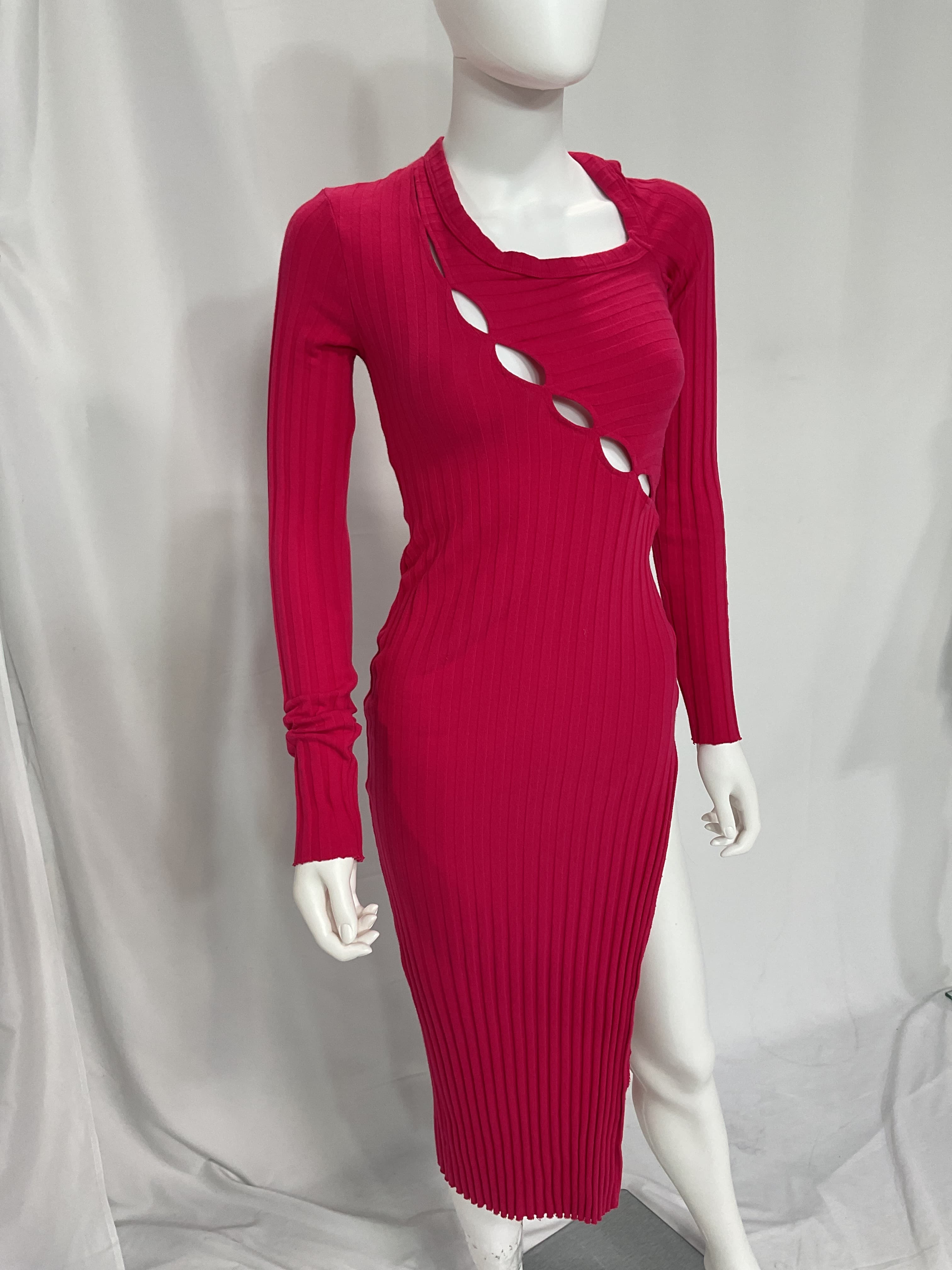 Capri Slit Midi Dress - Image 4
