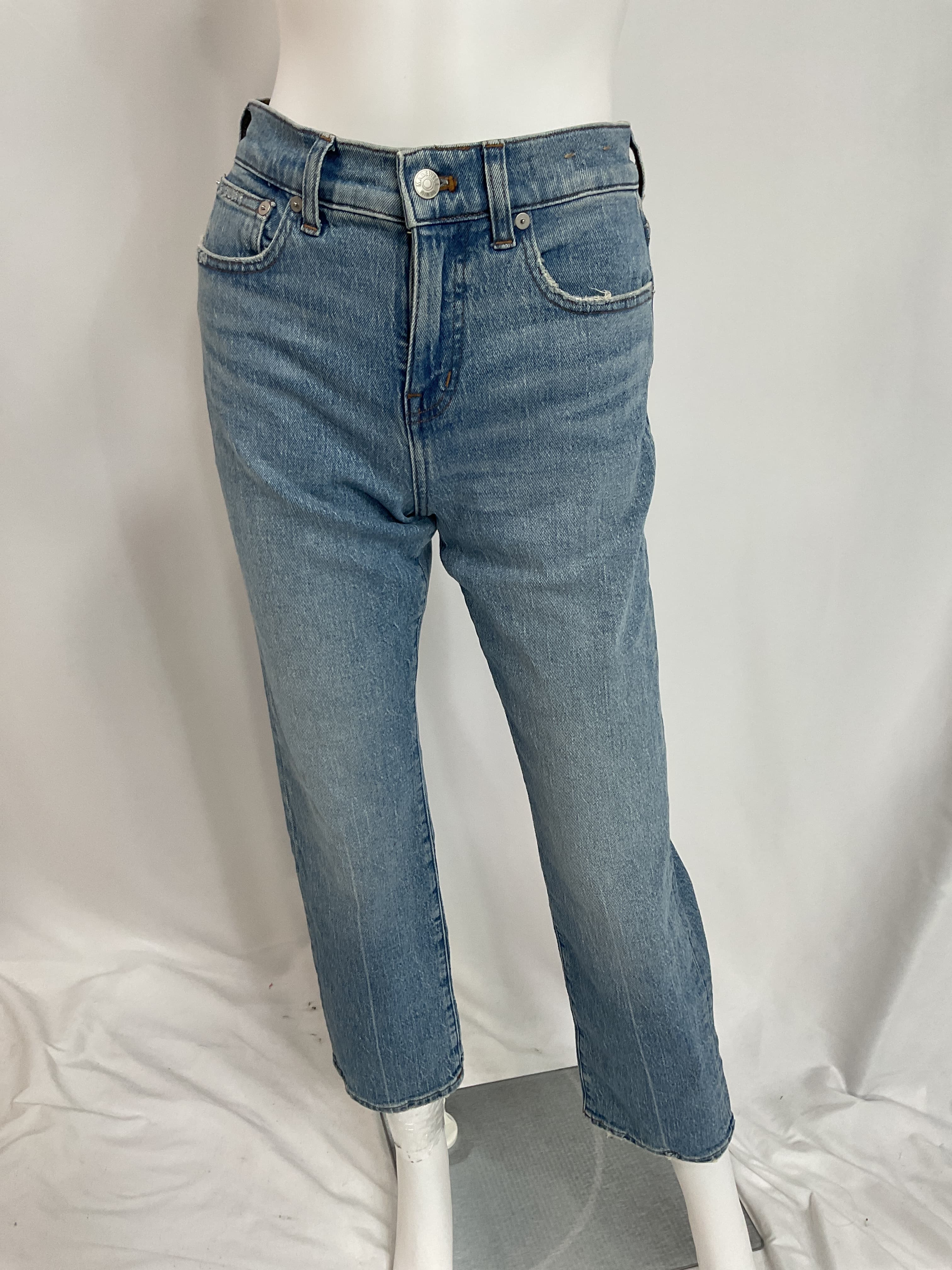 The Petite '90s Straight Jean In Rondell Wash: Crease Edition - Image 3