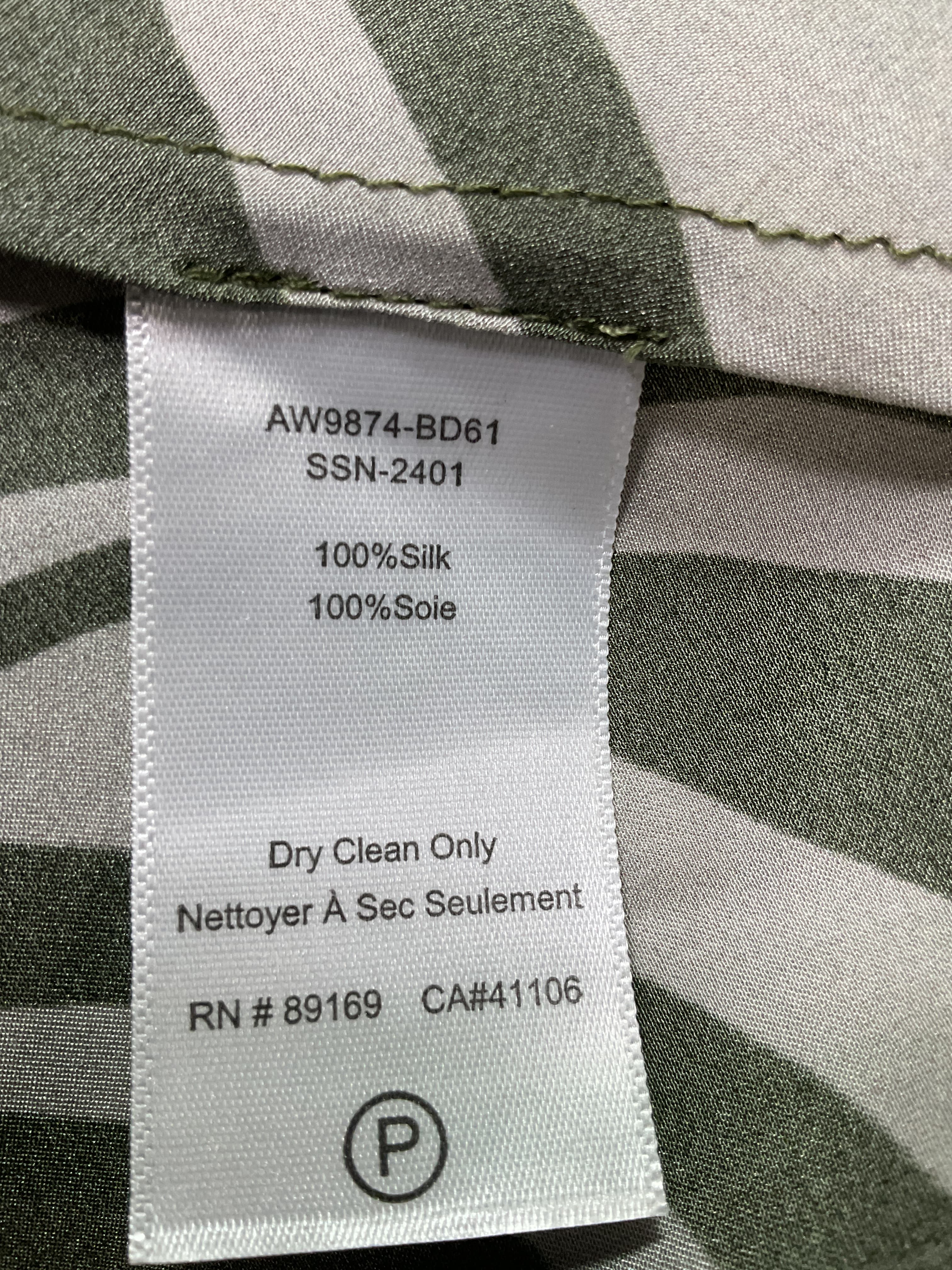 Silk Charmeuse With Zebra St - Image 3