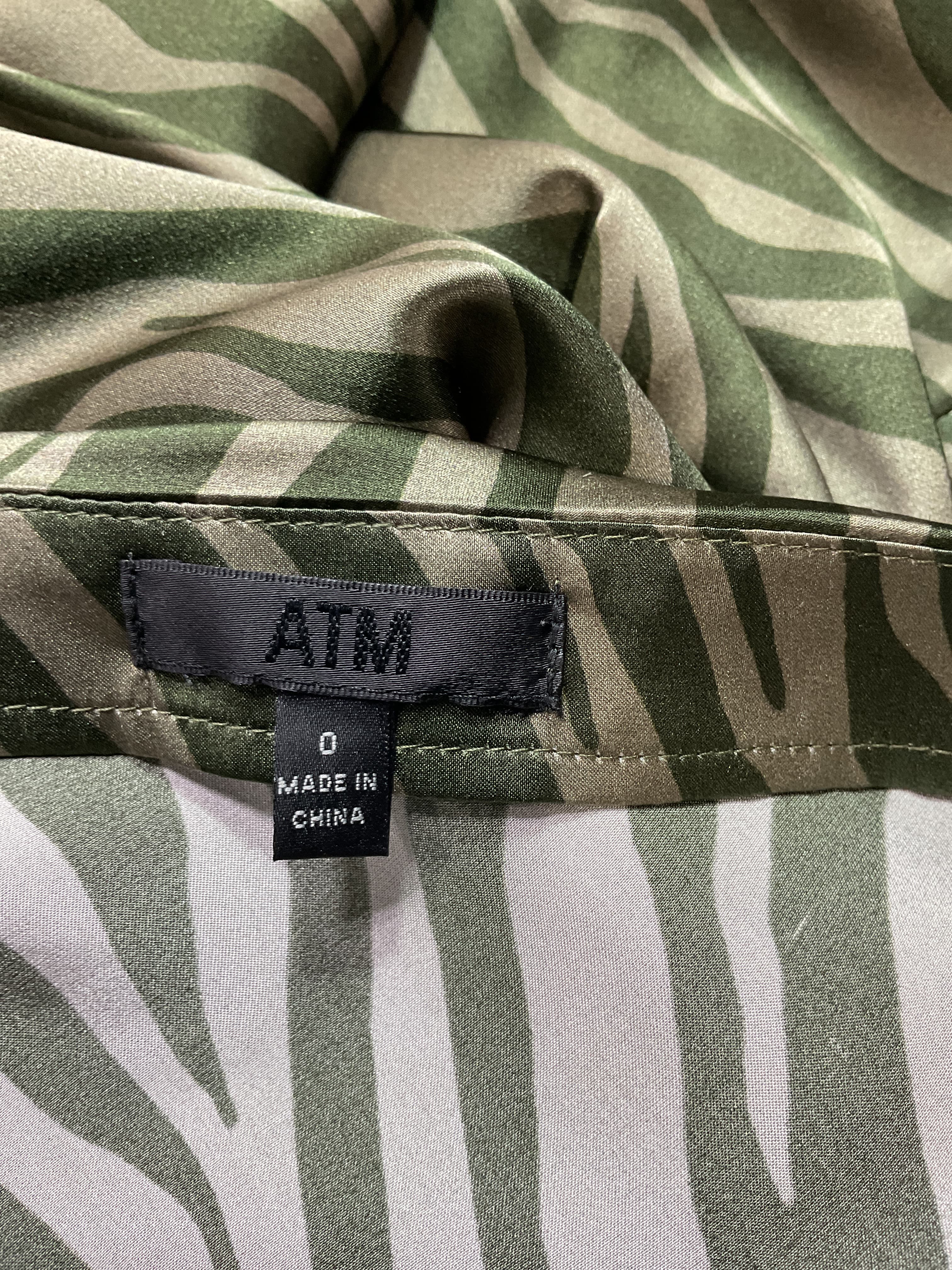 Silk Charmeuse With Zebra St - Image 4