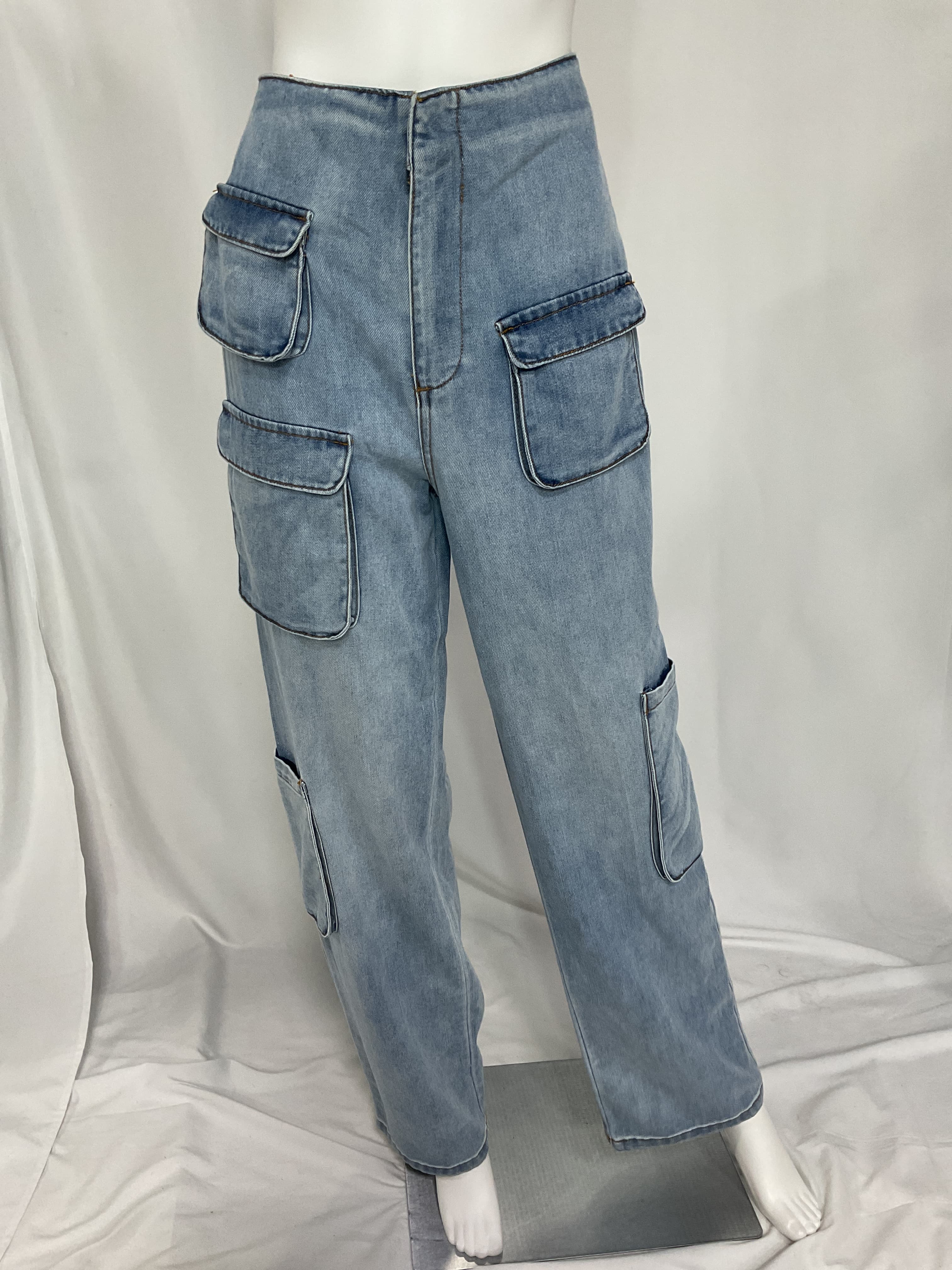 Sigmund Jean In Light Wash - Image 2