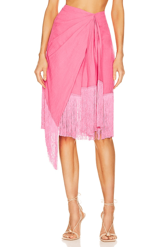 Veronika Skirt In Sangria - Image 1