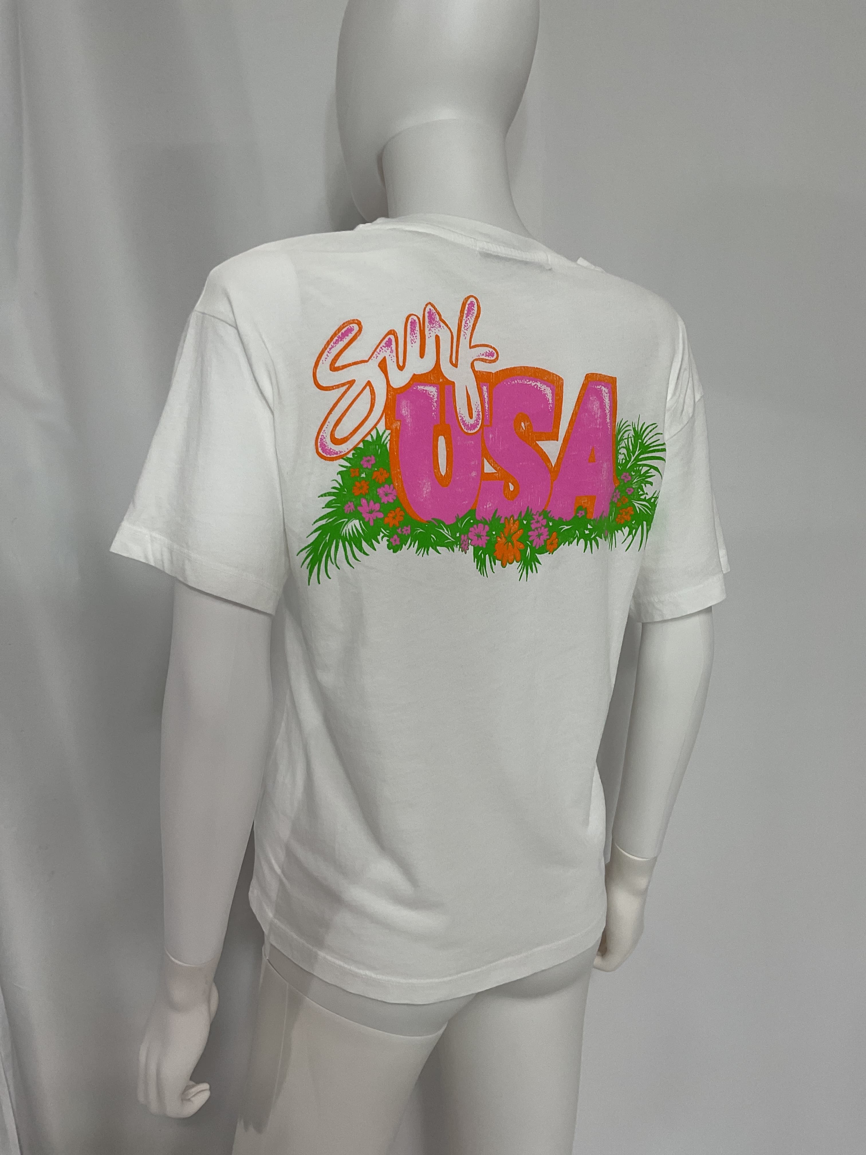 Beach Boys Surf Usa Boyfriend Tee In Bleach White - Image 2