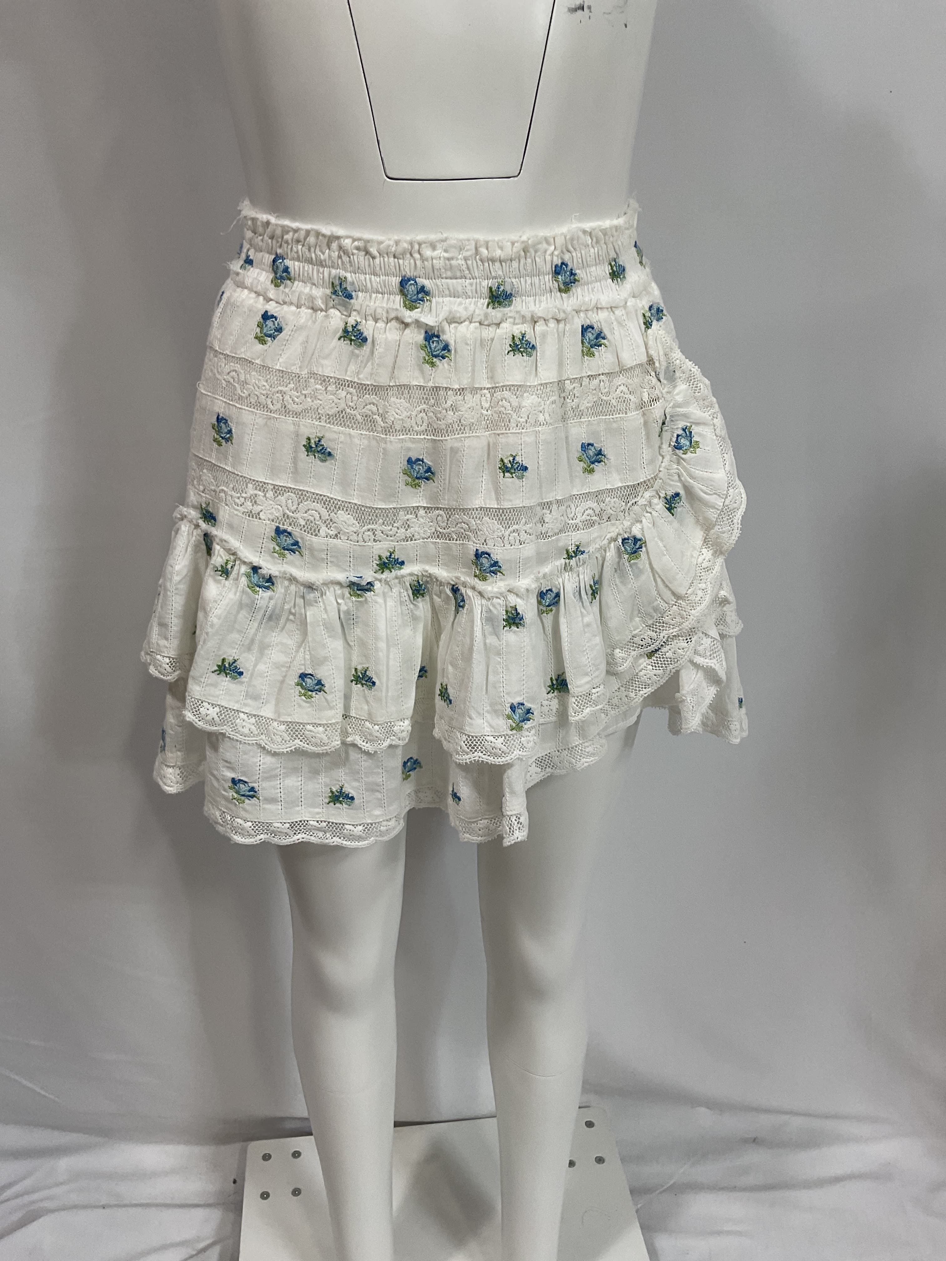Agnessa Skirt In Icy Breeze - Image 2