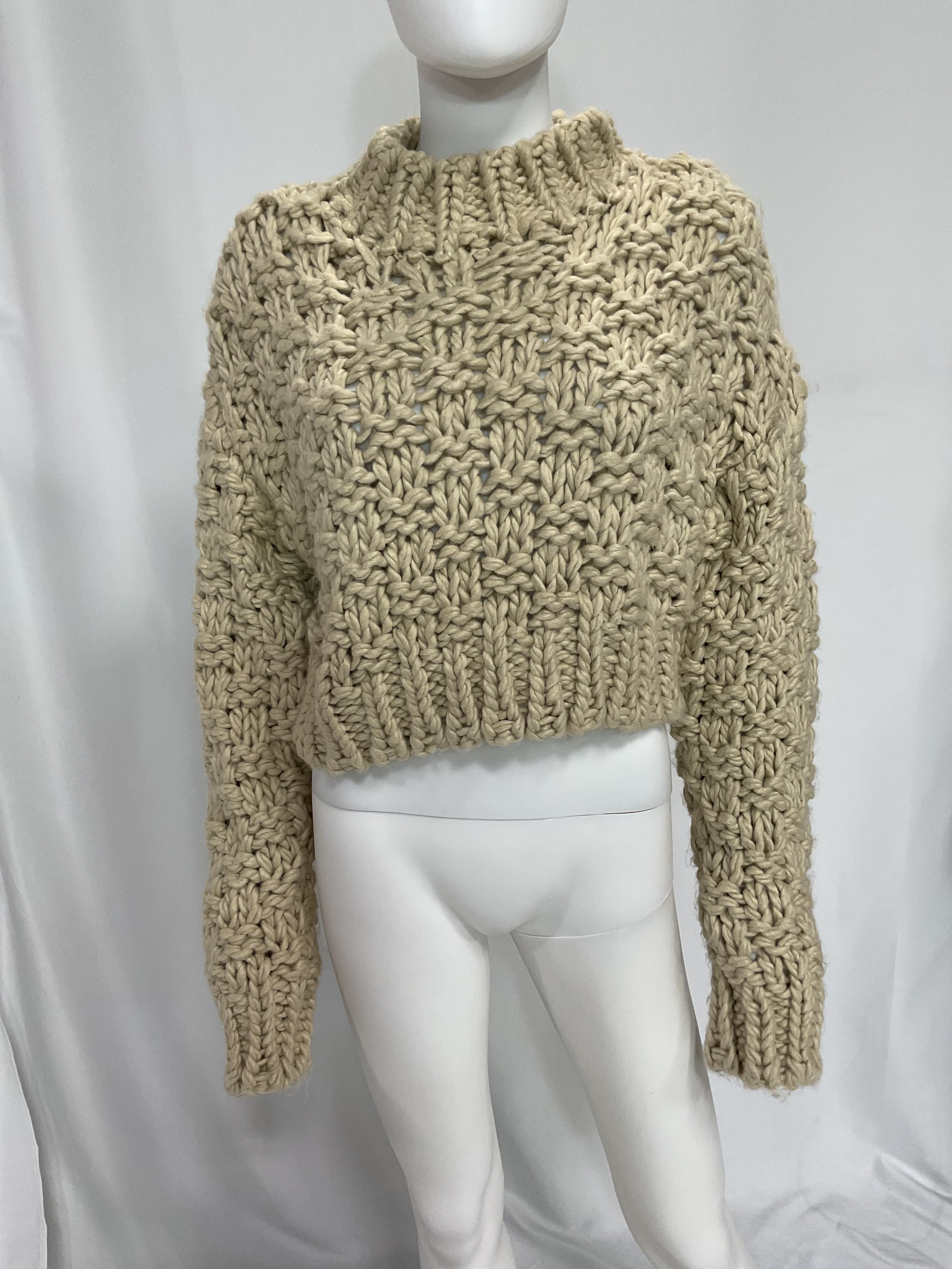 Lovers And Friends X Bridget Jolene Knit Sweater In Oatmeal - Image 3