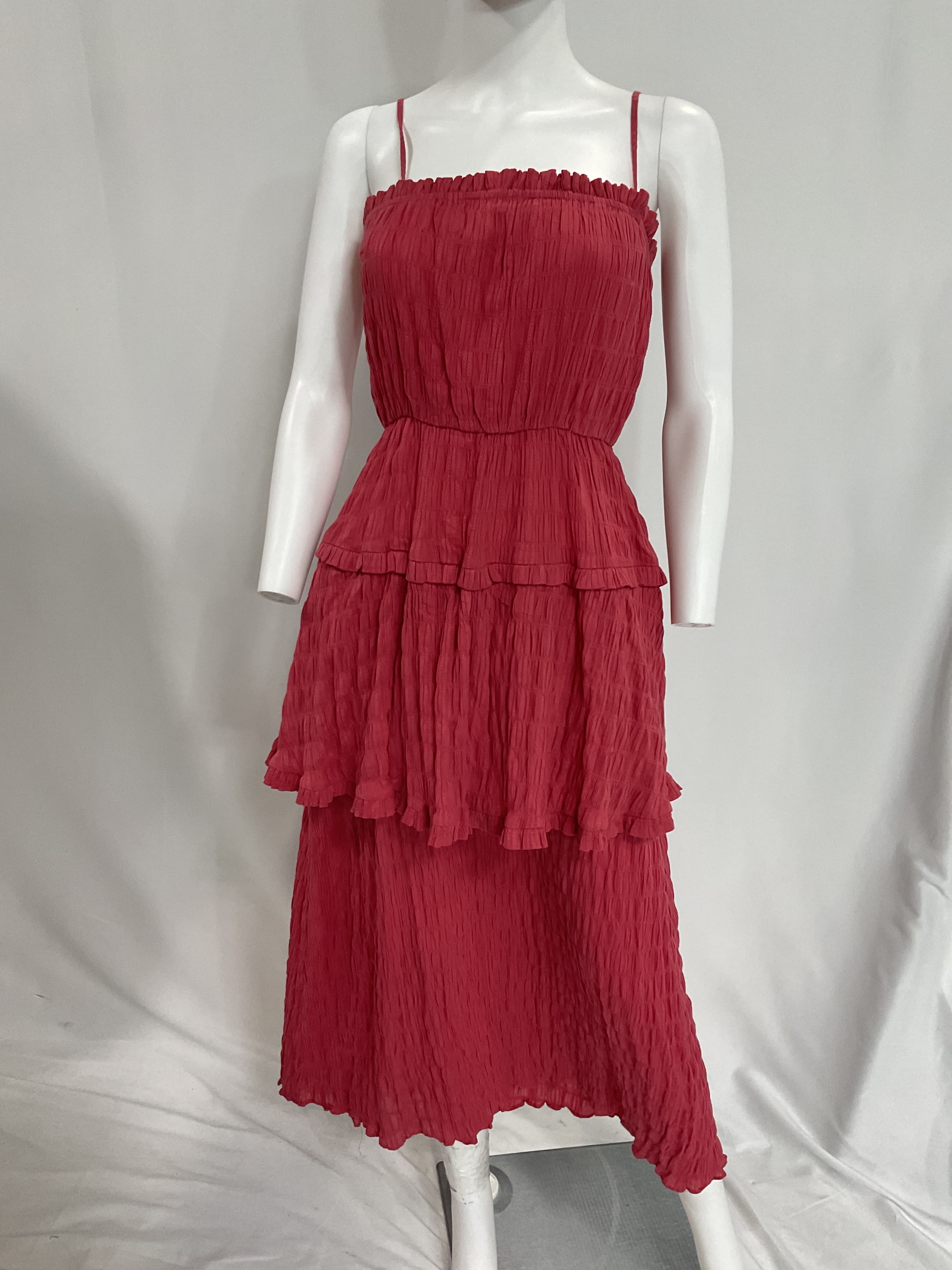 Utopian Dress In Rosewood - Image 2