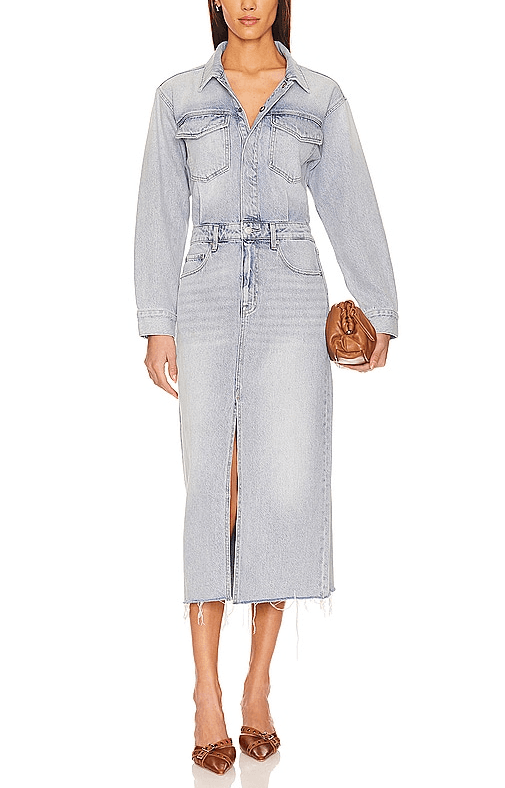 Amira Midi Dress In Riviera - Image 1