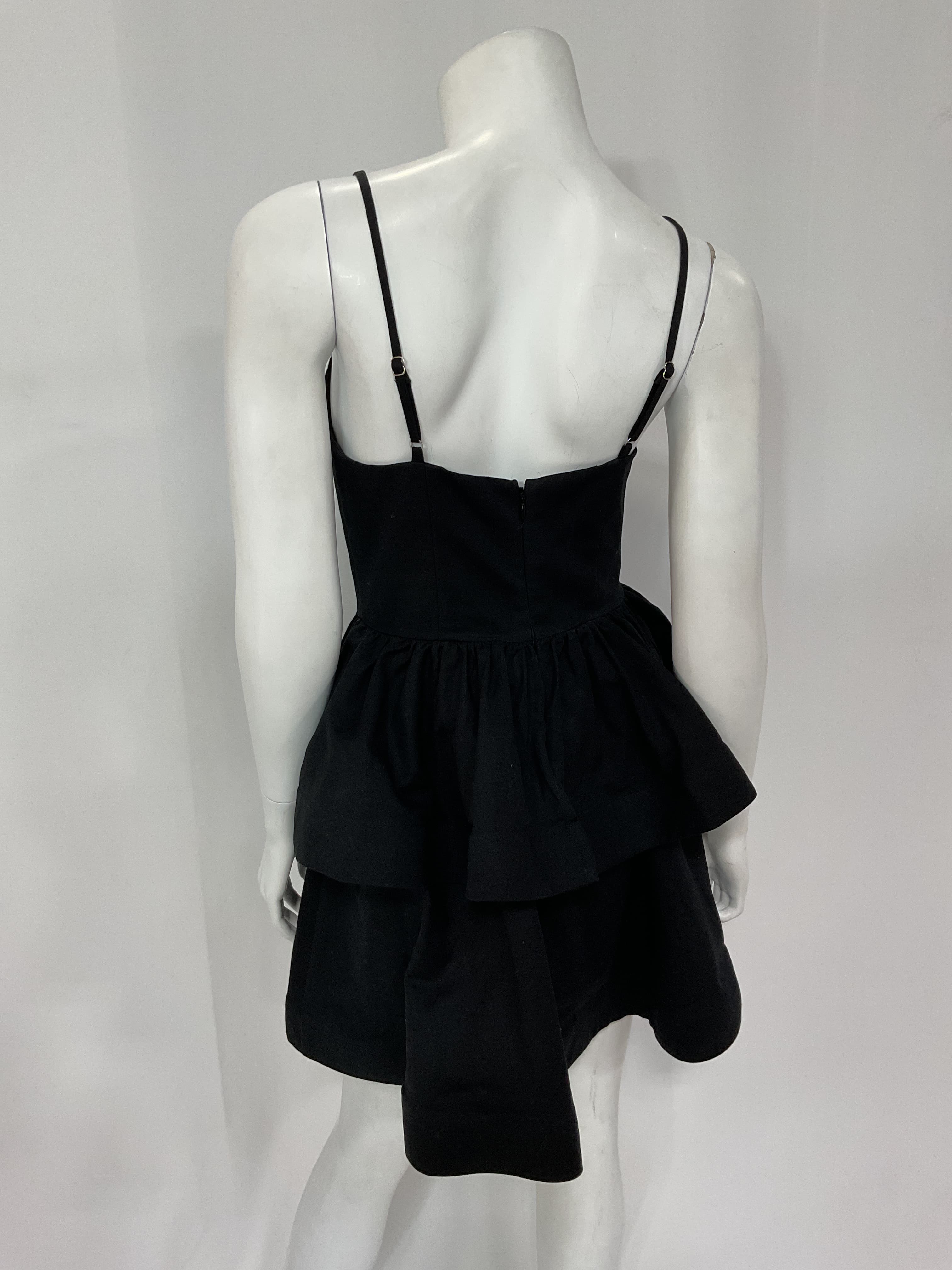 Katerina Mini Dress In Black - Image 2