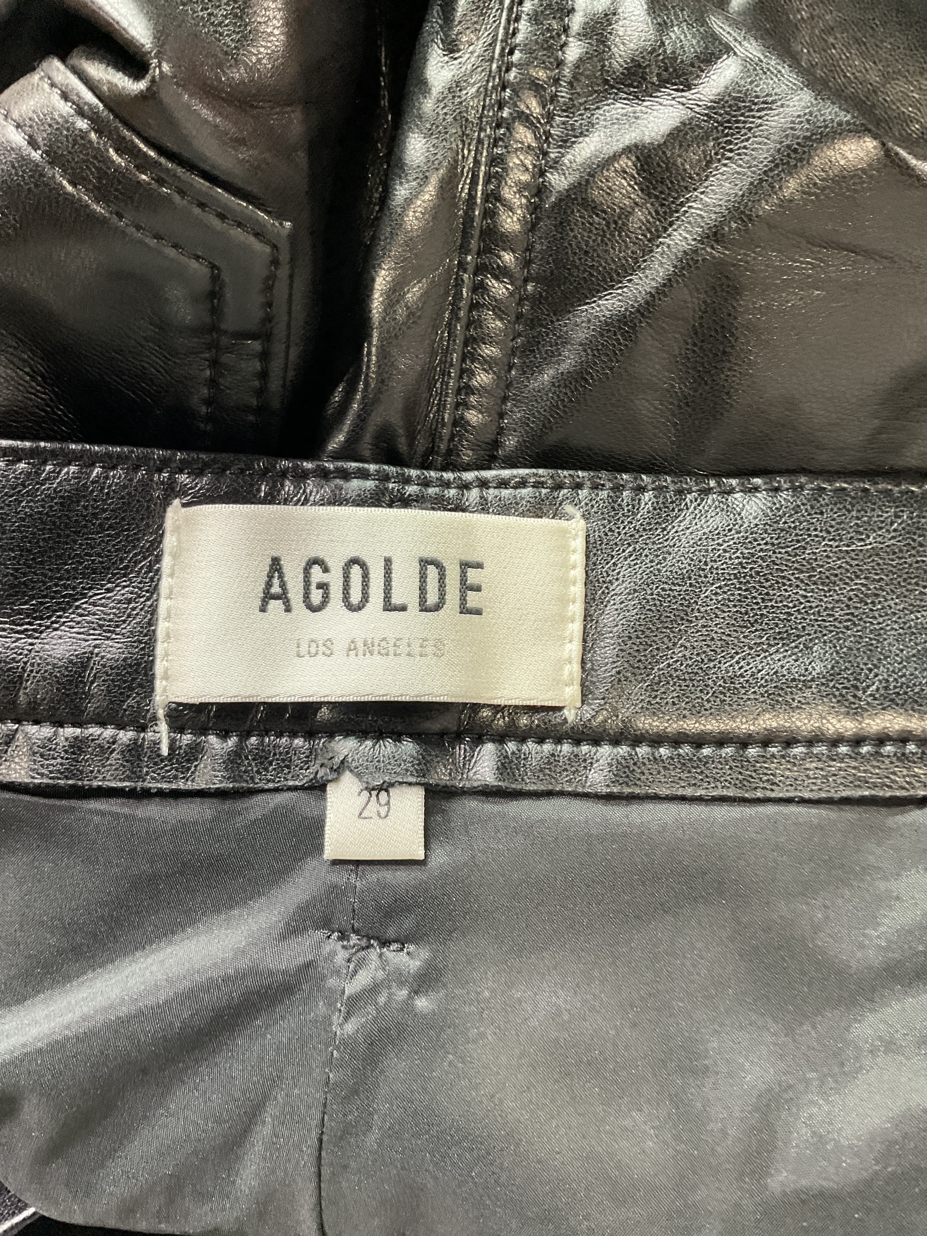Recycled Leather Pants - Image 3