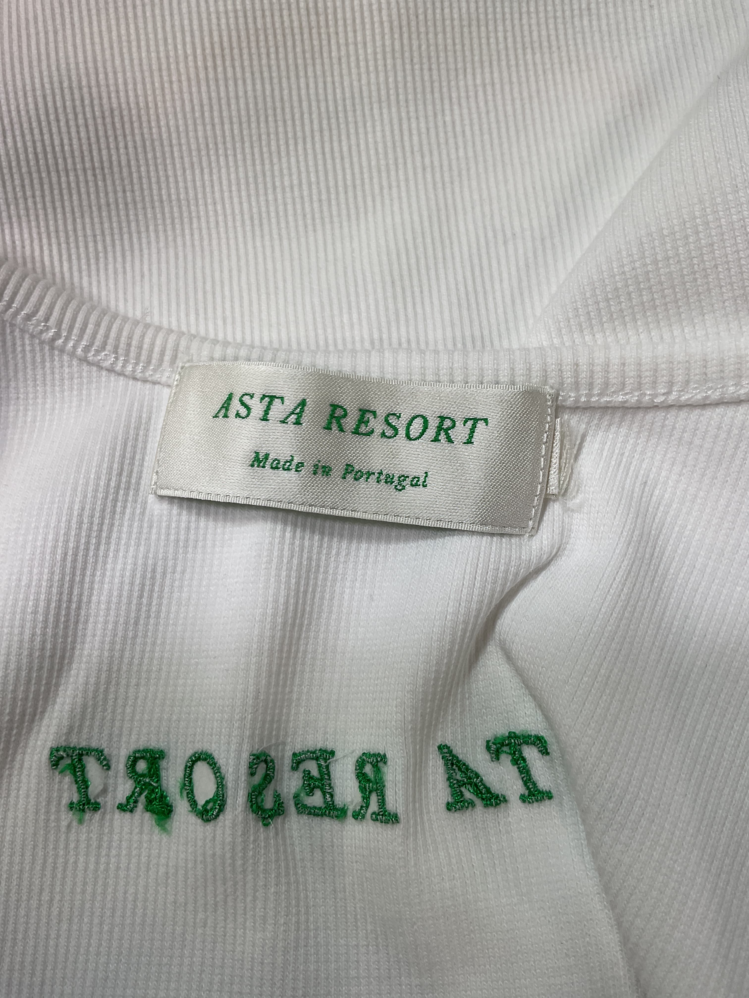 Asta Resort X Revolve Palm Springs Embroidered Tank In Antique White - Image 3