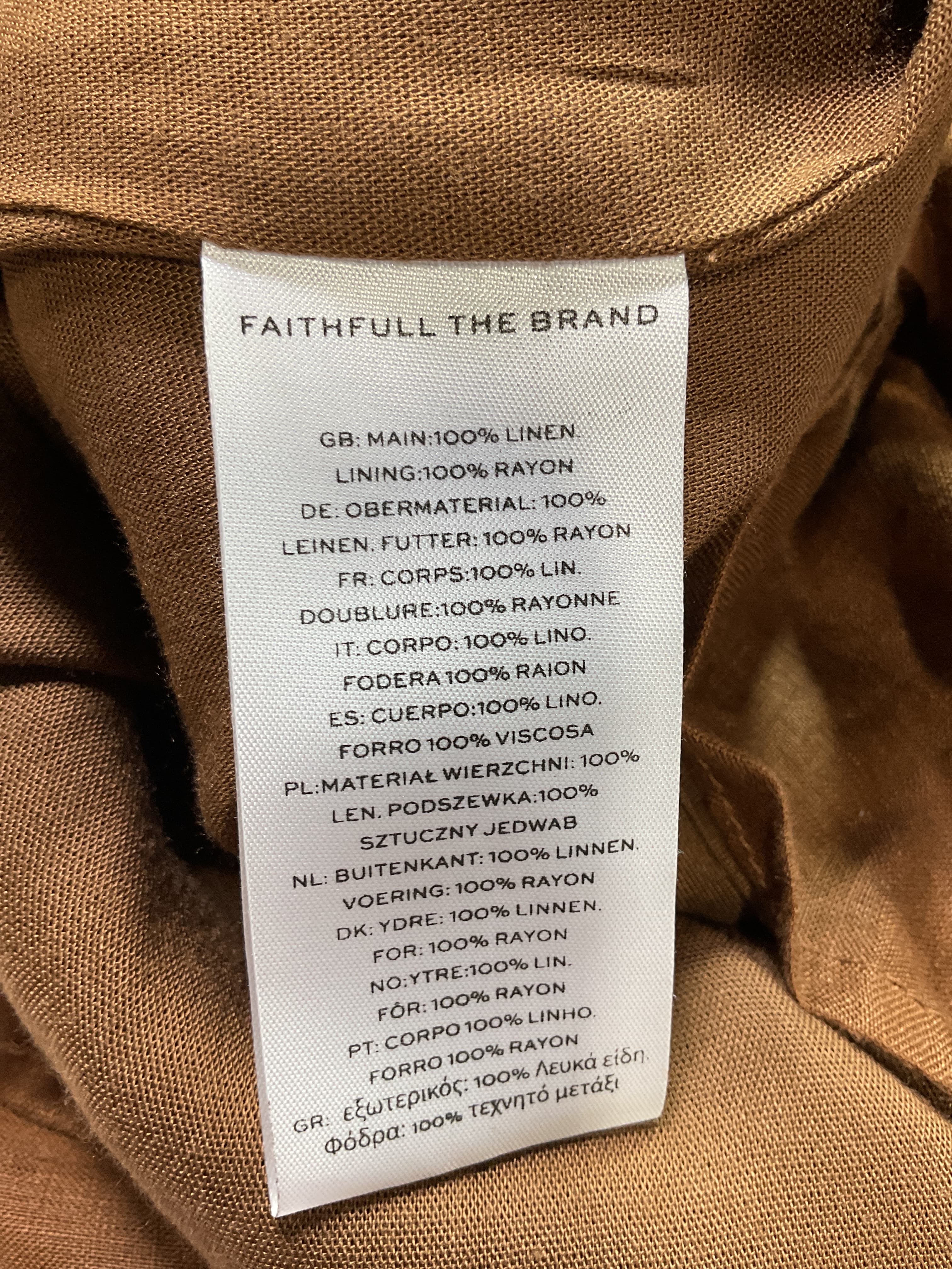 Tayari Midi Dress In Cinnamon - Image 2
