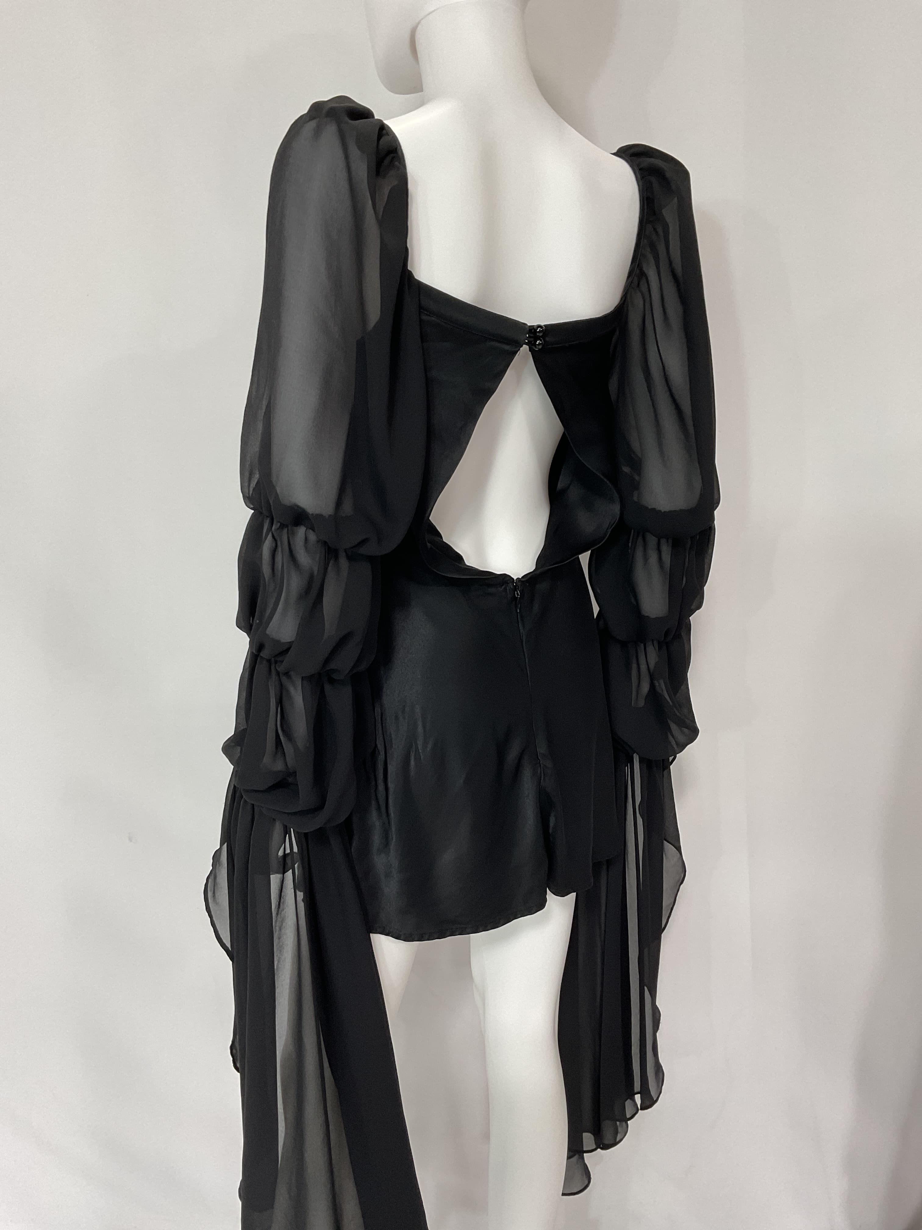 For Love & Lemons X Revolve Mini Willow Dress In Black - Image 2