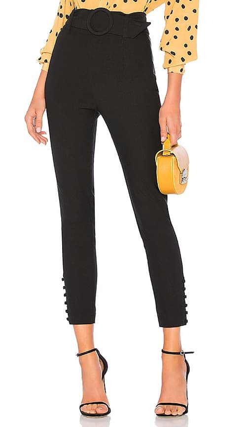 The Ludovica Pant In Black - Image 1