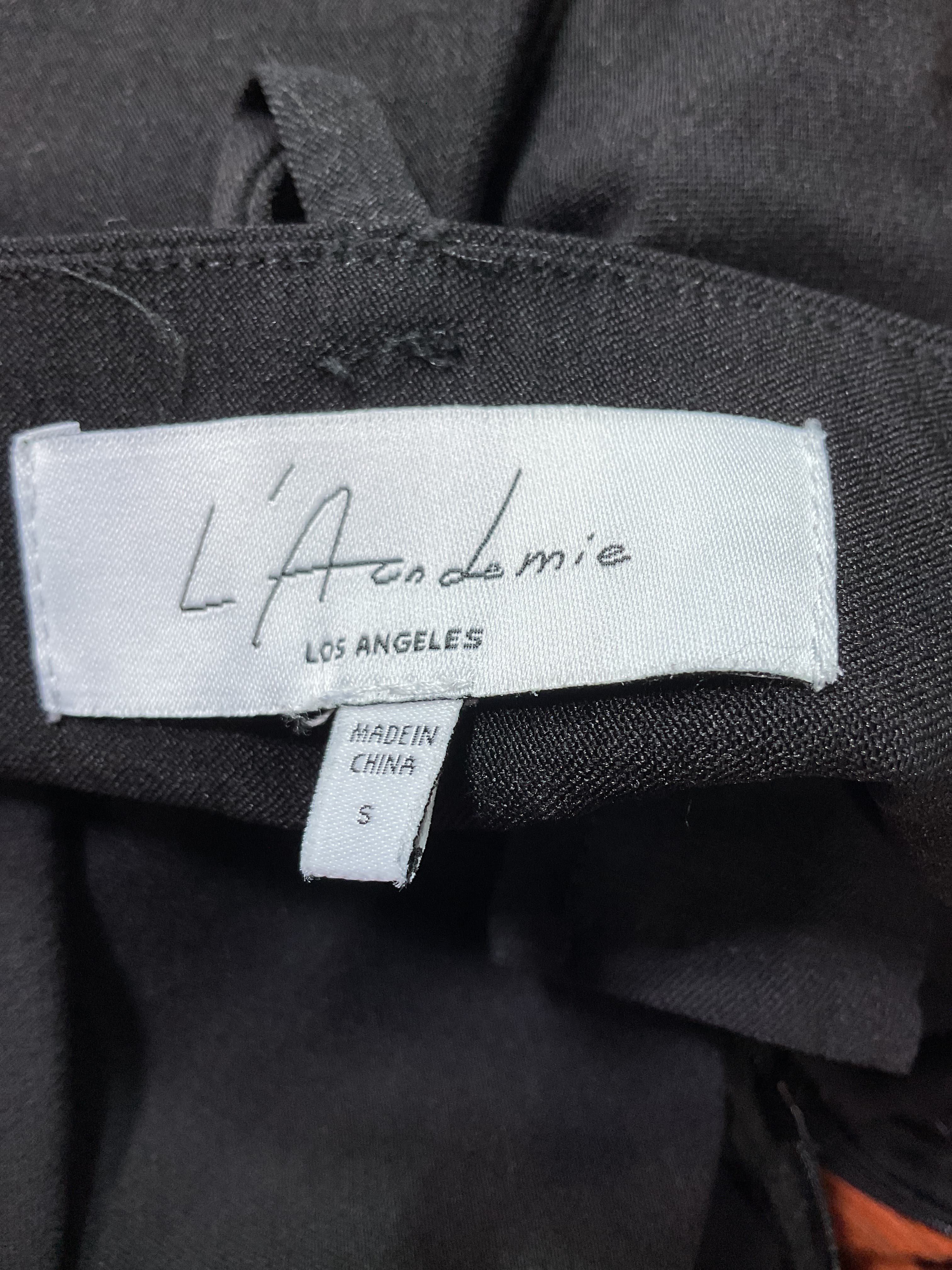 The Ludovica Pant In Black - Image 3