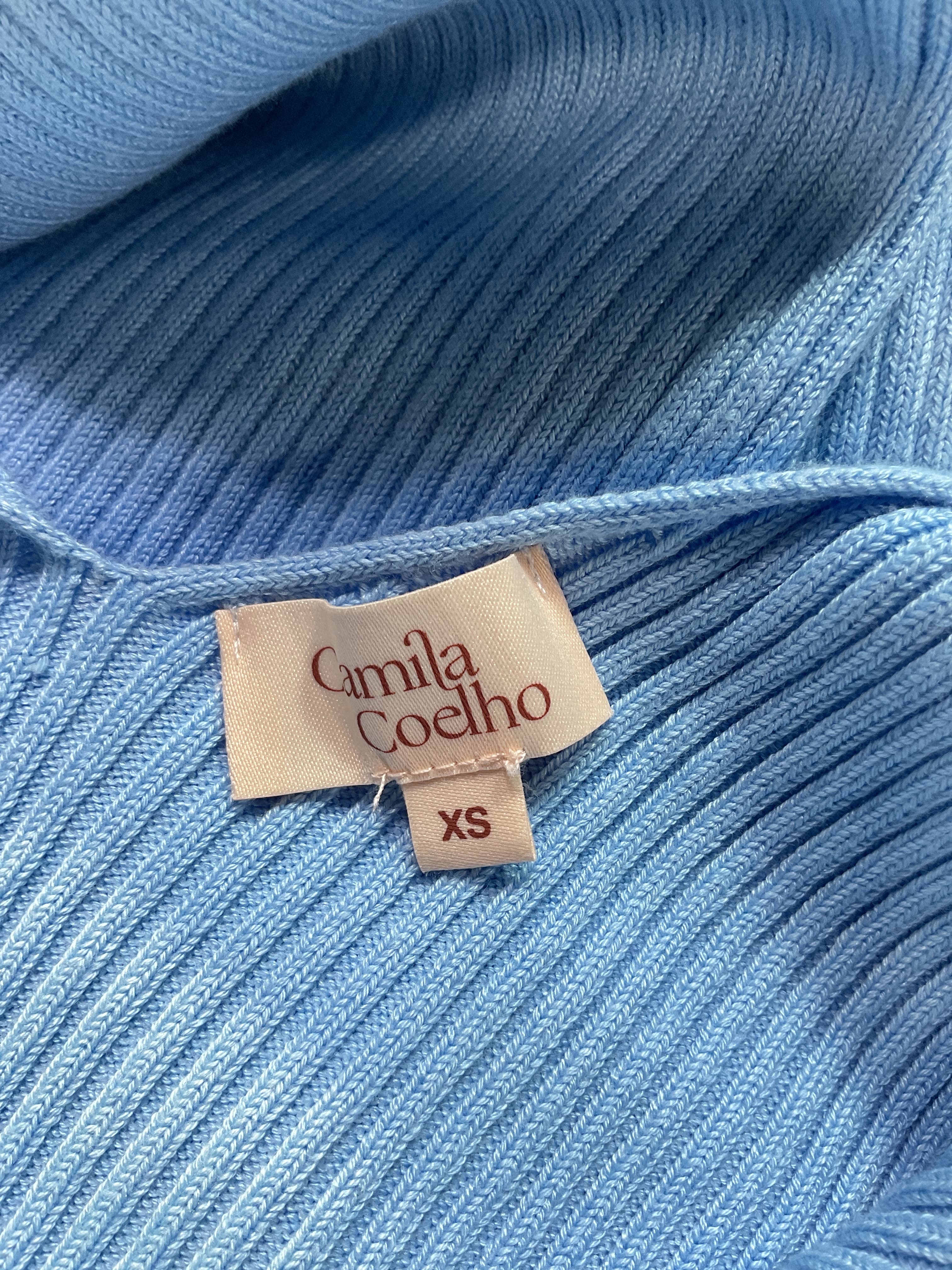 Yara Dress In Sky Blue - Image 4