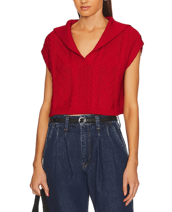 Zaria Knit Vest - Image 1