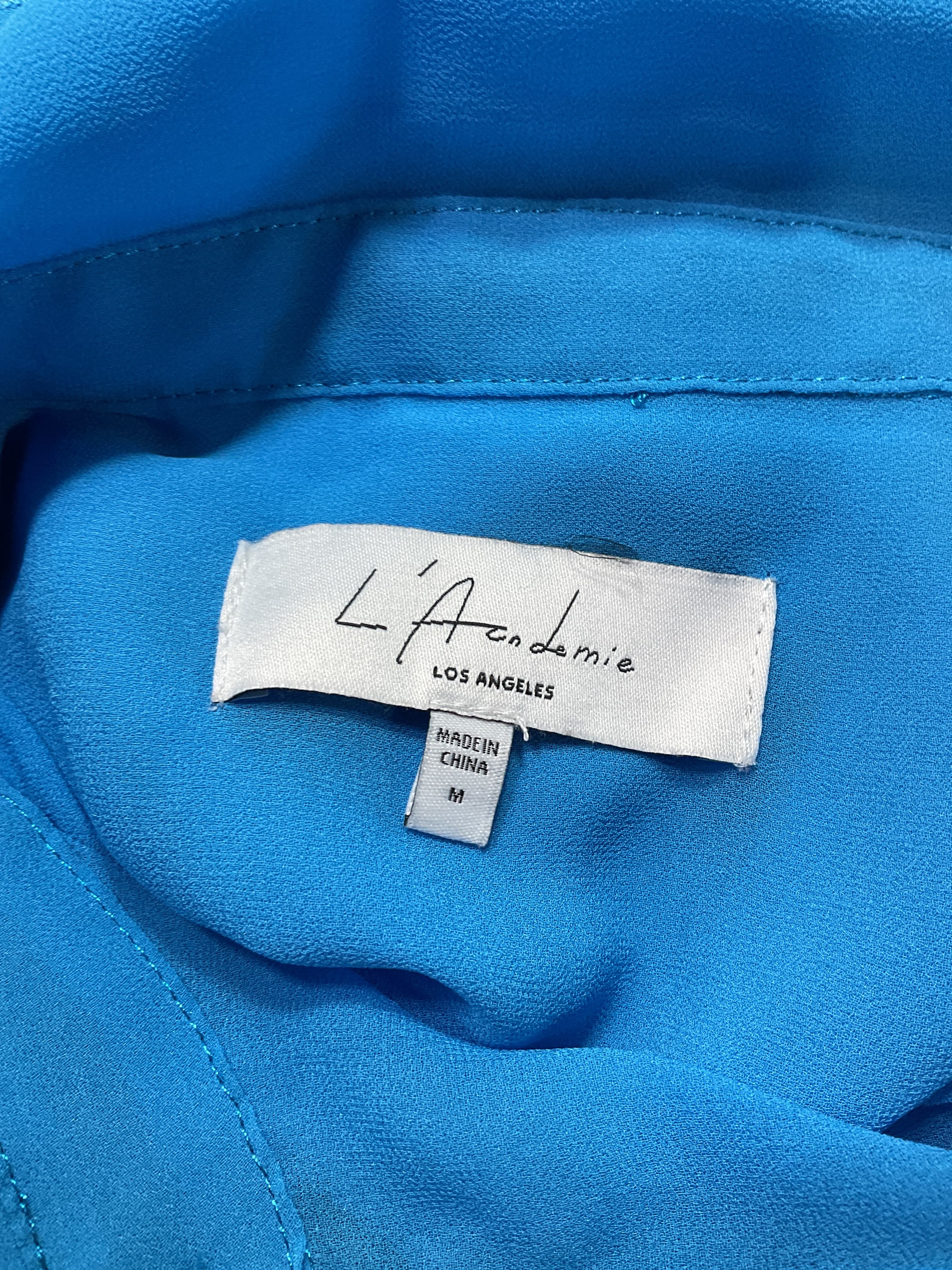 Lenae Shirt In Baltic Blue - Image 4