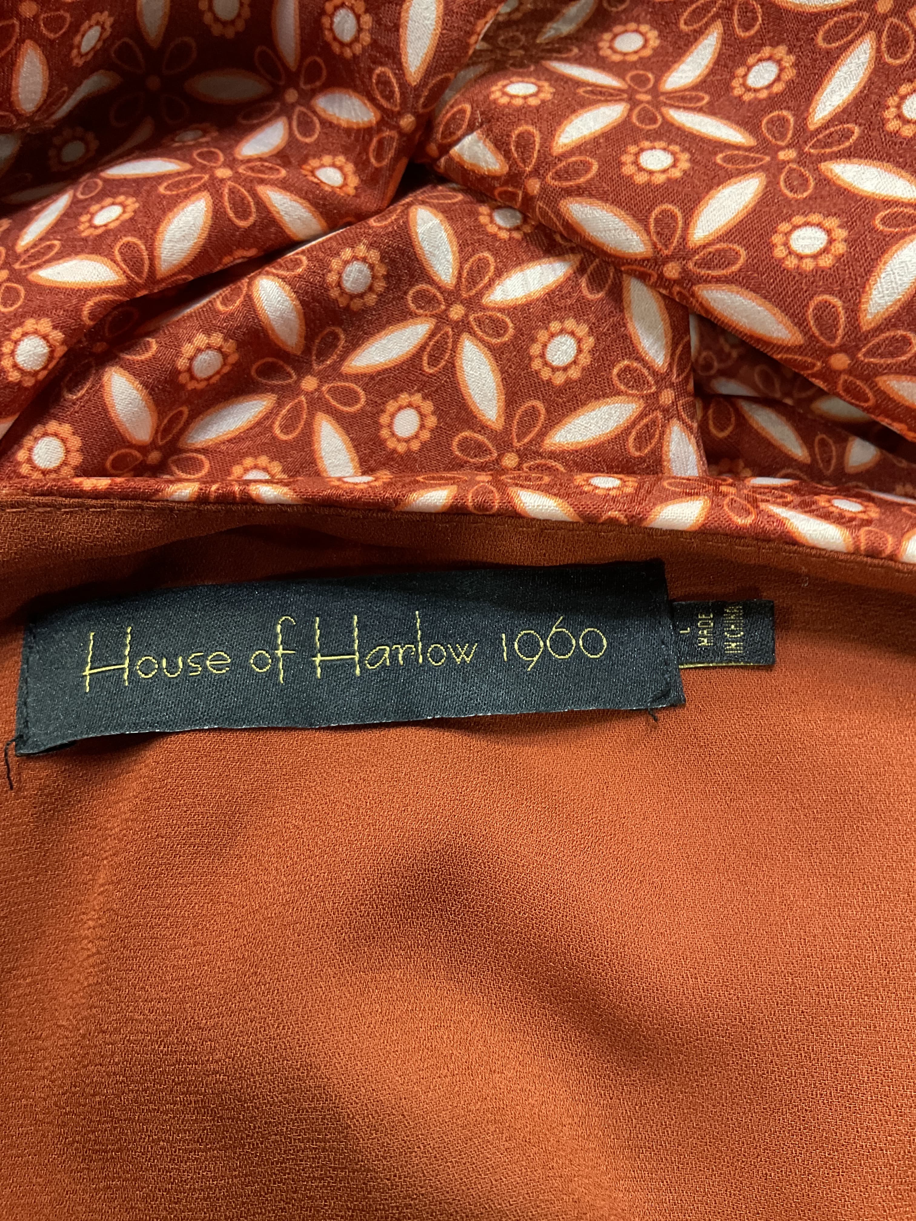 House Of Harlow 1960 X Revolve Vincenza Maxi Dress In Geo Tile Print - Image 4