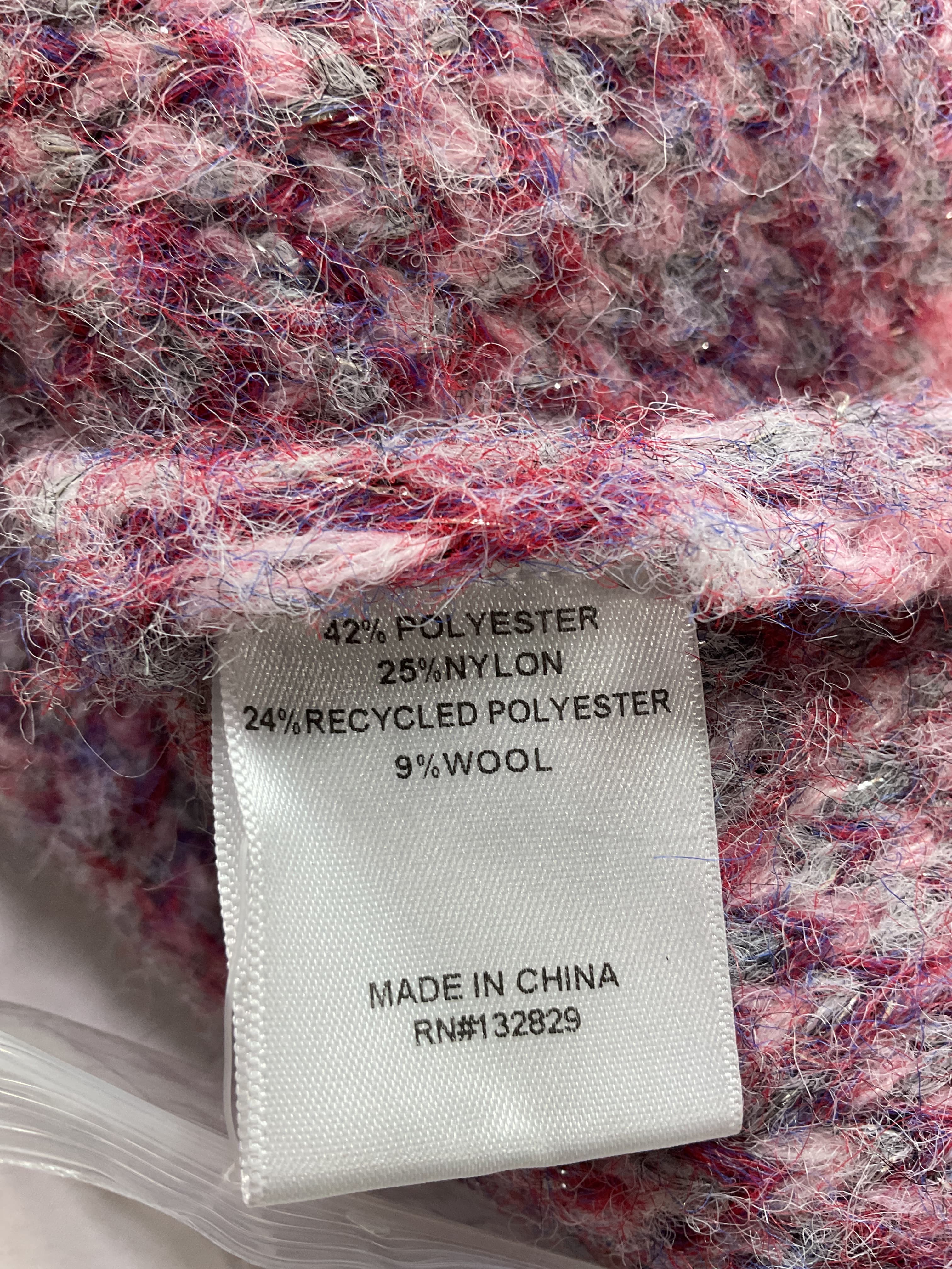Damia Plaid Cardigan In Pink Plaid - Image 3