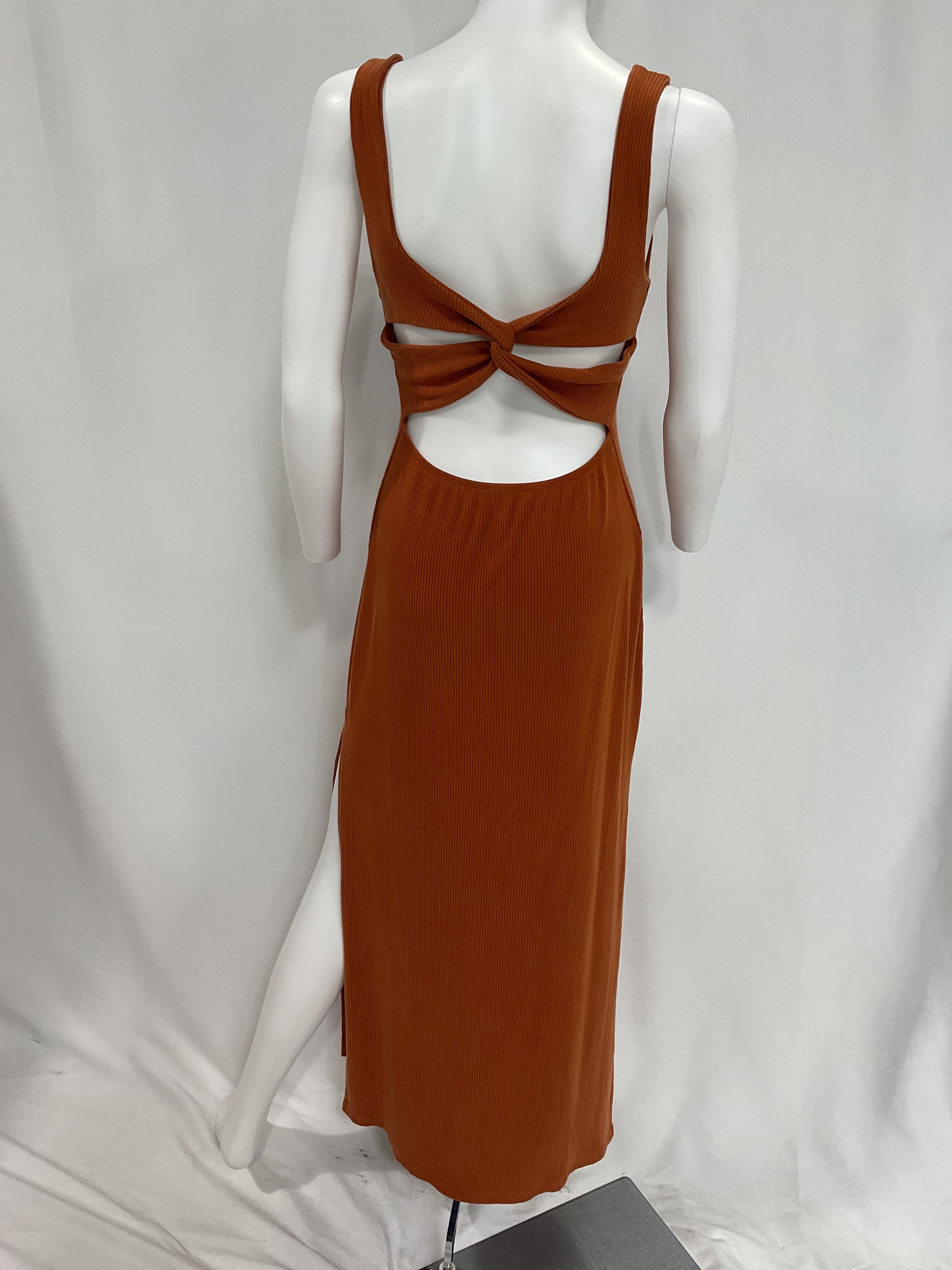Mara Dress In Amber - Image 2