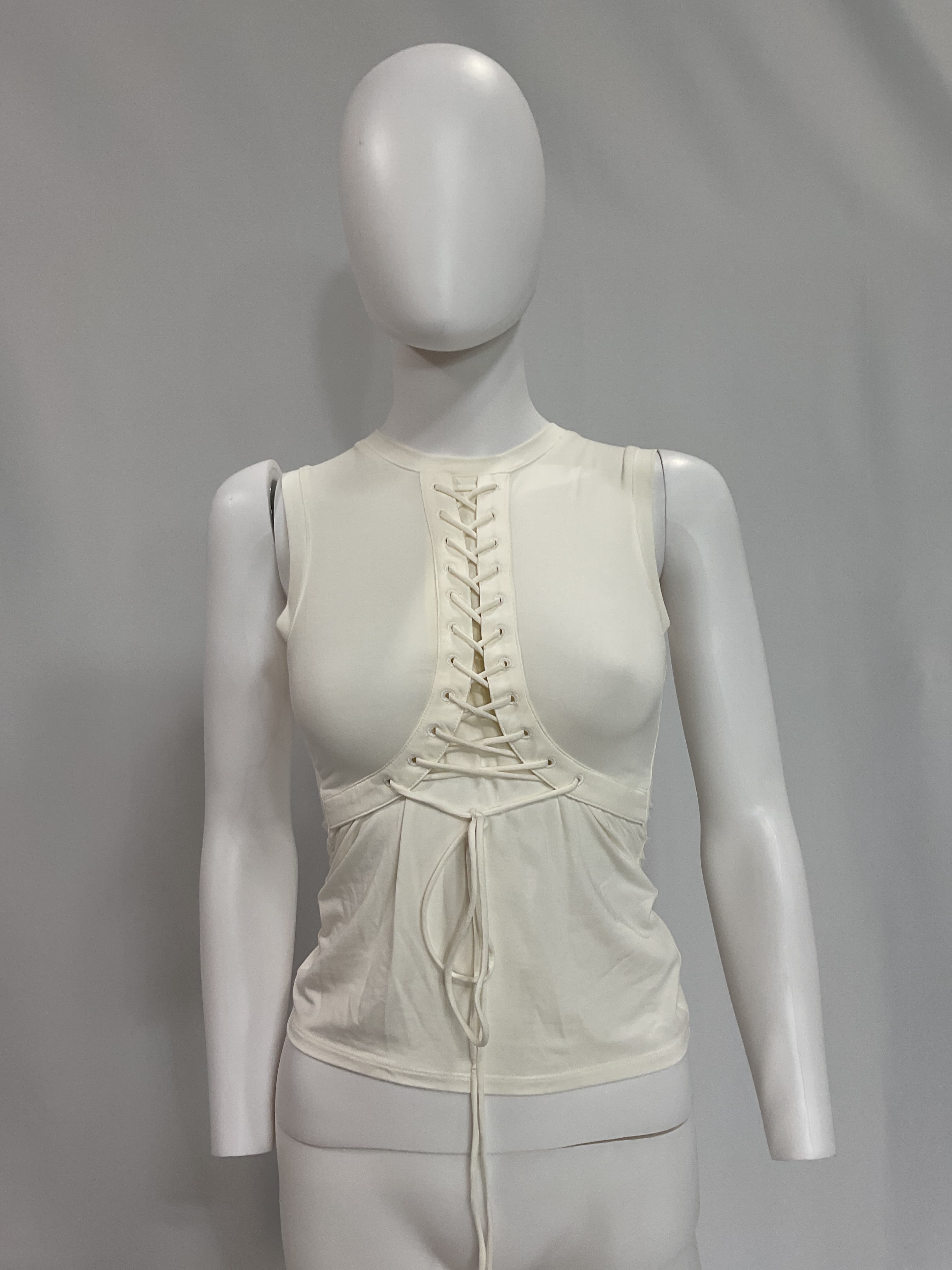 Zora Tee In Dove - Image 2