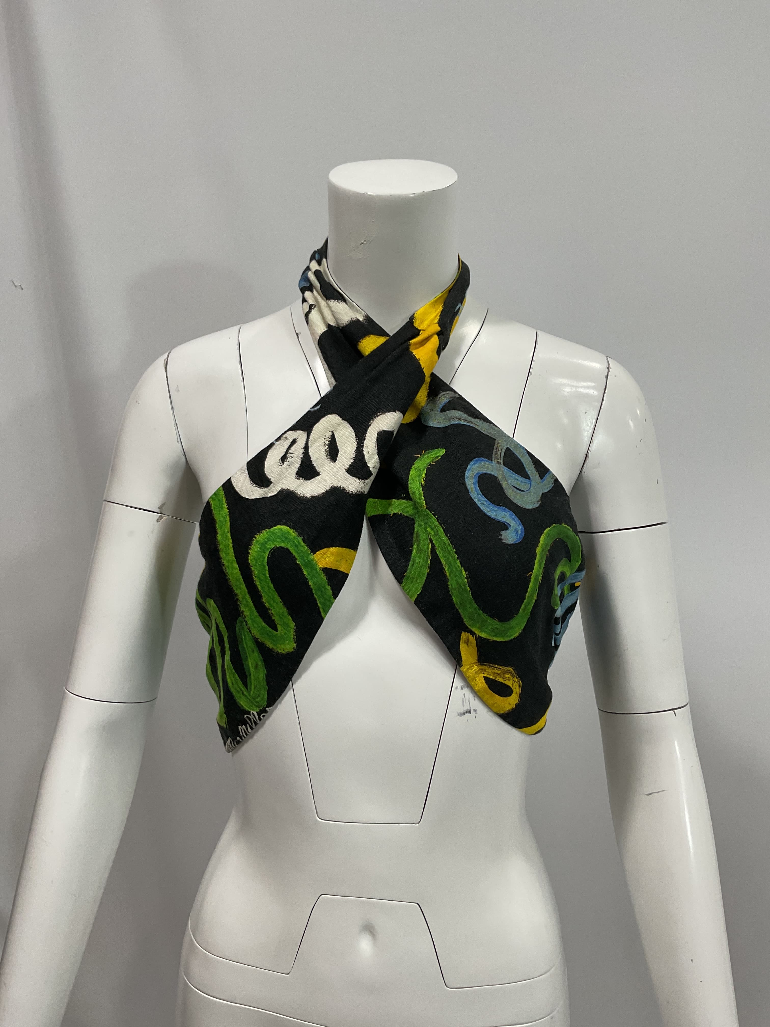 Dotta Top In Snake Pit Print - Image 2