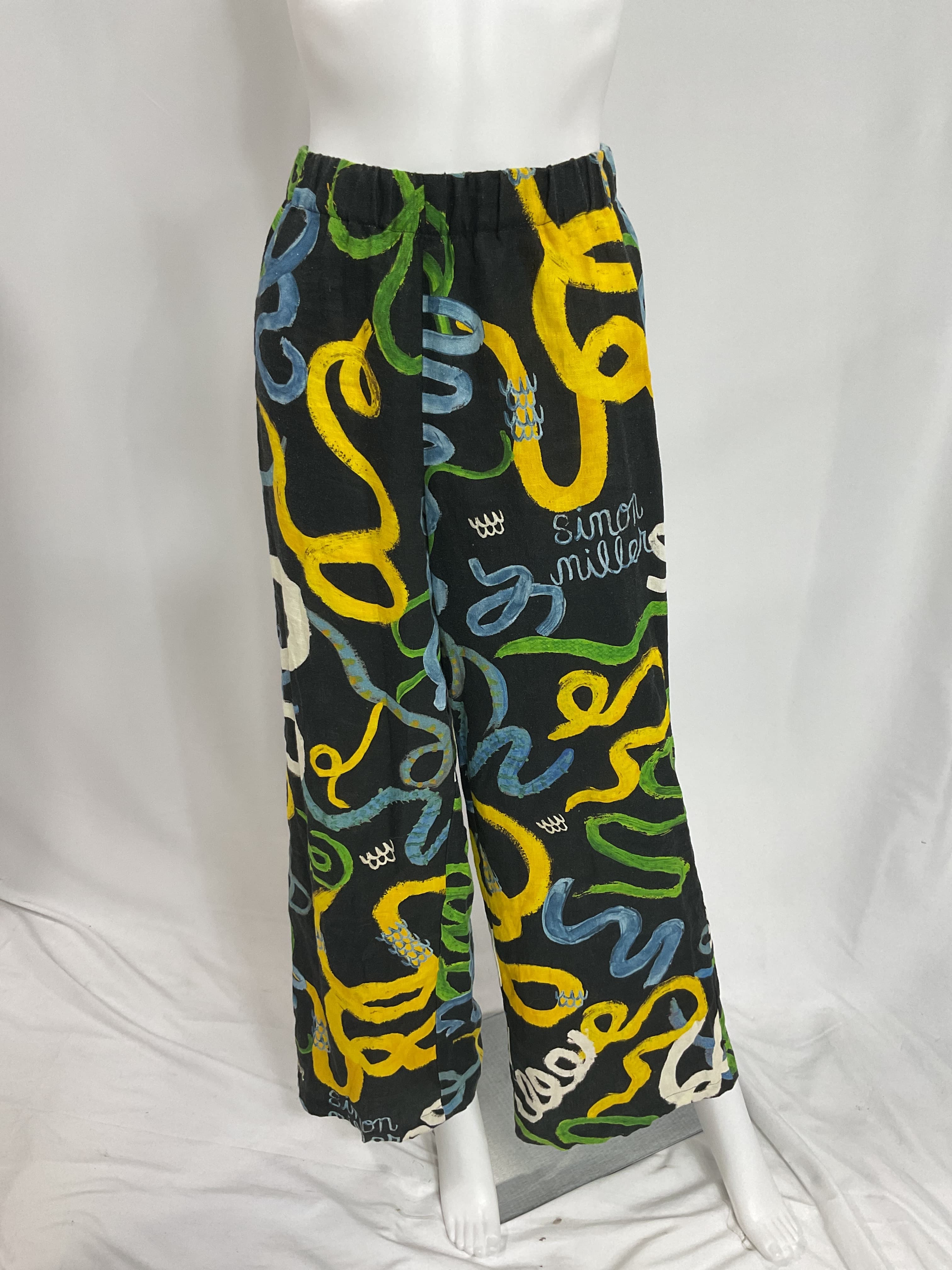 Veda Pant In Snake Pit Print - Image 2