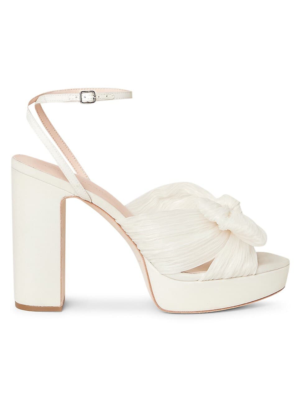 Natalia Knotted Platform Sandals - Image 1