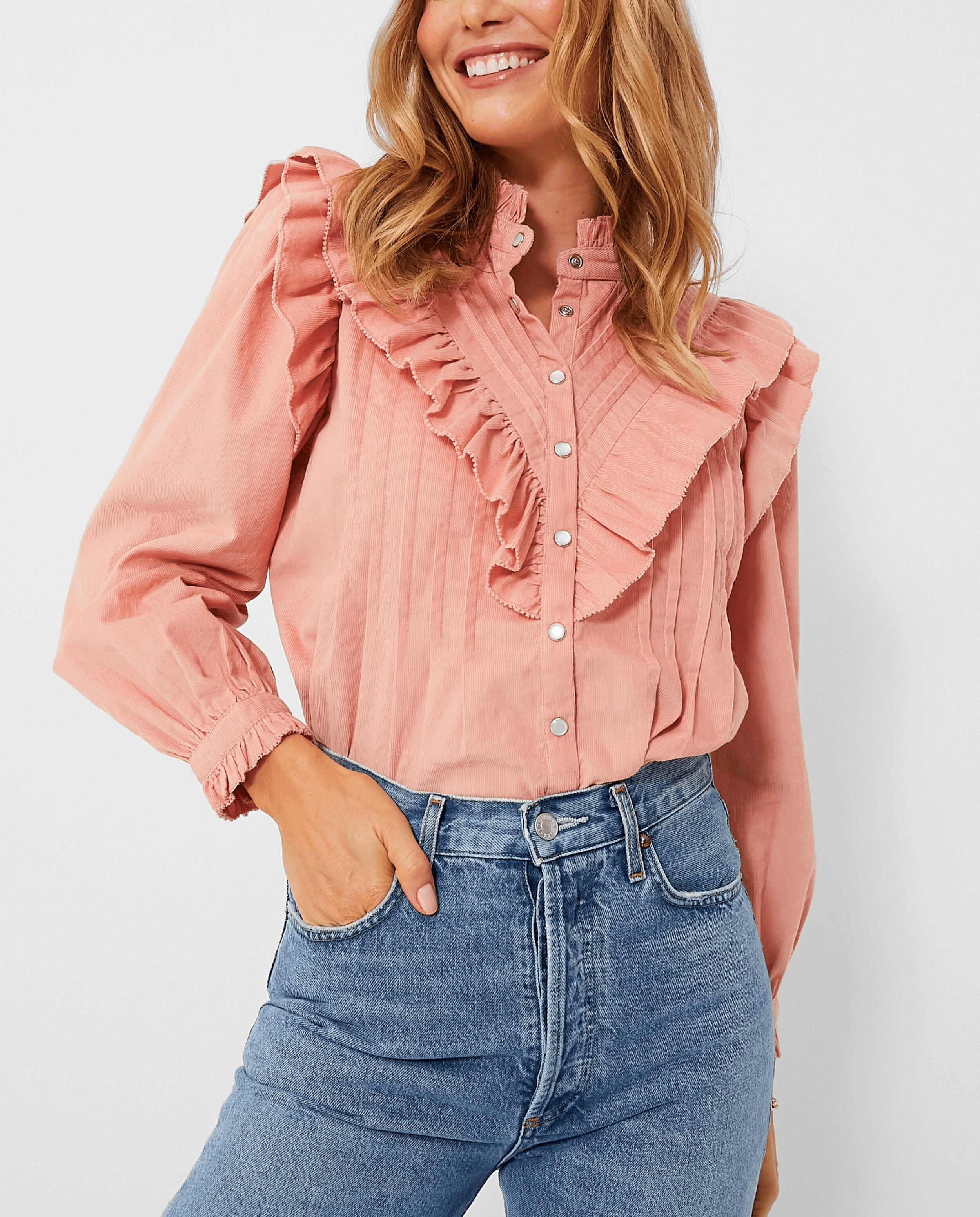 Dusty Pink Arlo Top - Image 1
