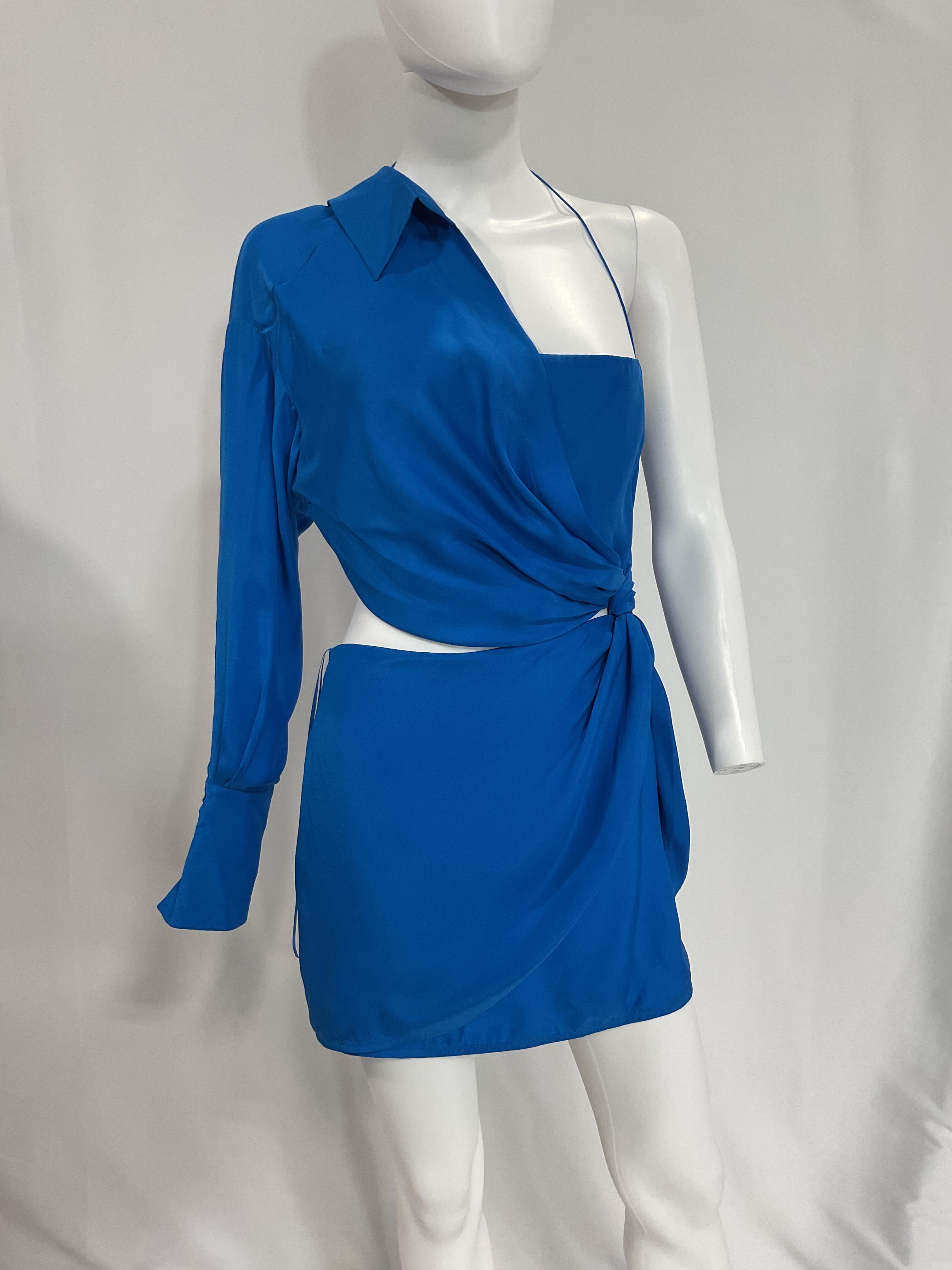Shiroi Gathered Minidress - Image 3