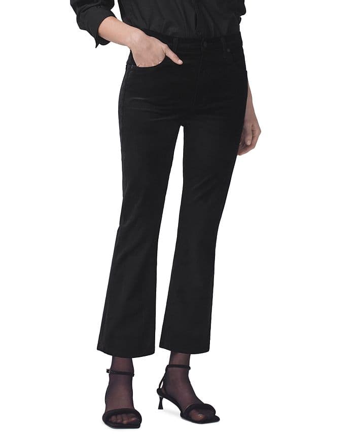 Isola High Rise Cropped Bootcut Jeans - Image 1