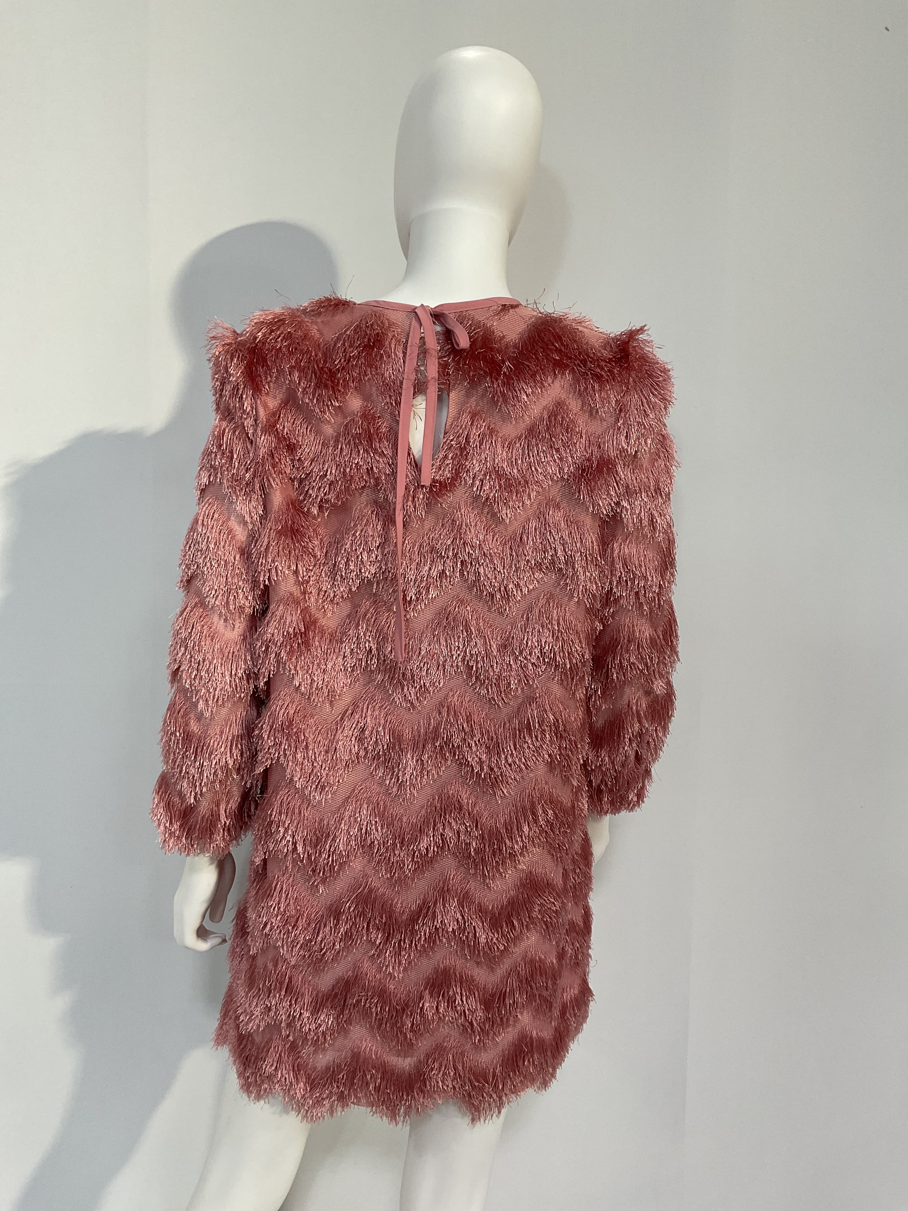 Hutch Fringed Chevron Dress - Image 2