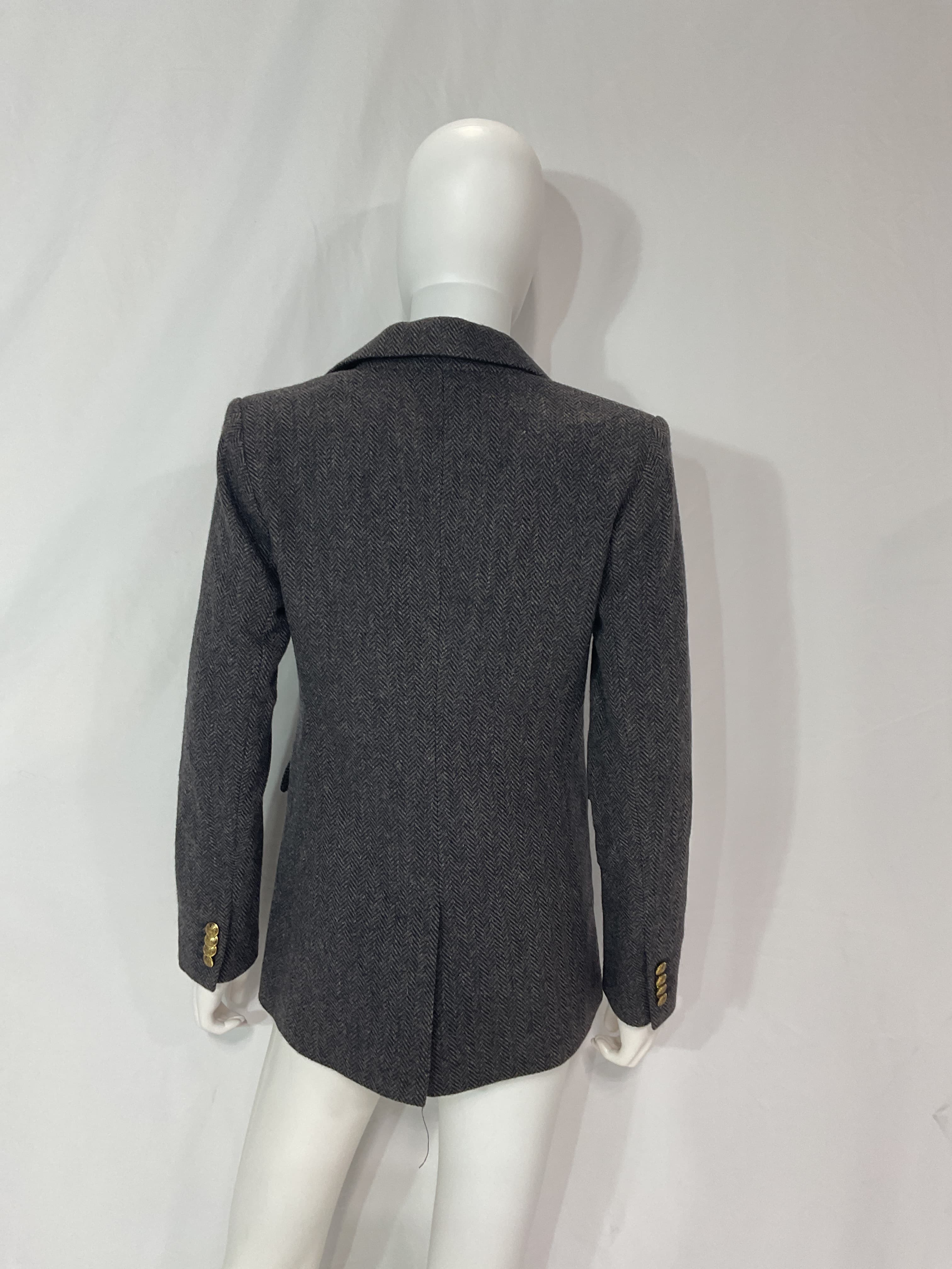 Jovena Italian Herringbone Blazer - Image 3