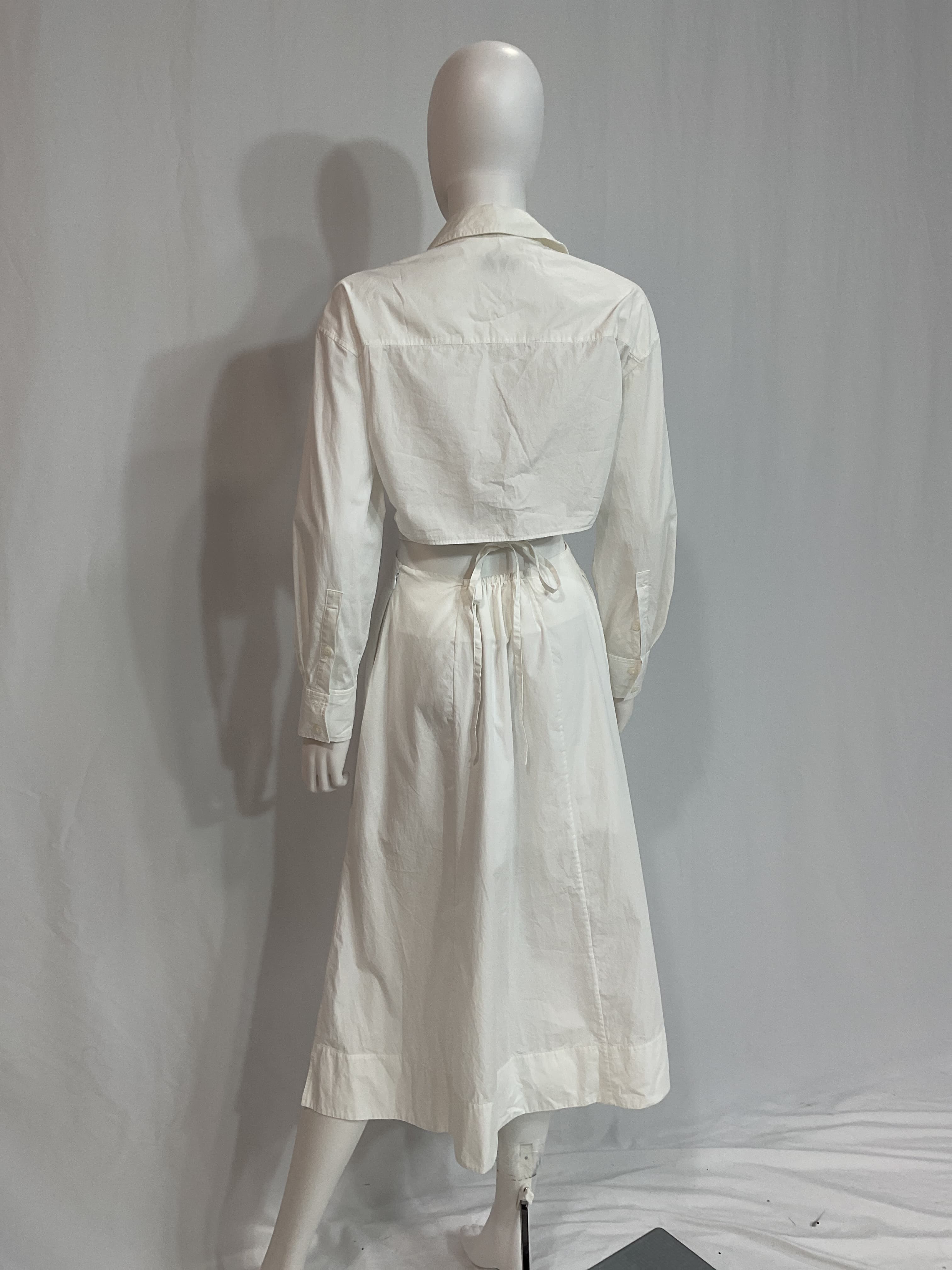 Cutout-Waist Midi Shirt Dress - Image 3