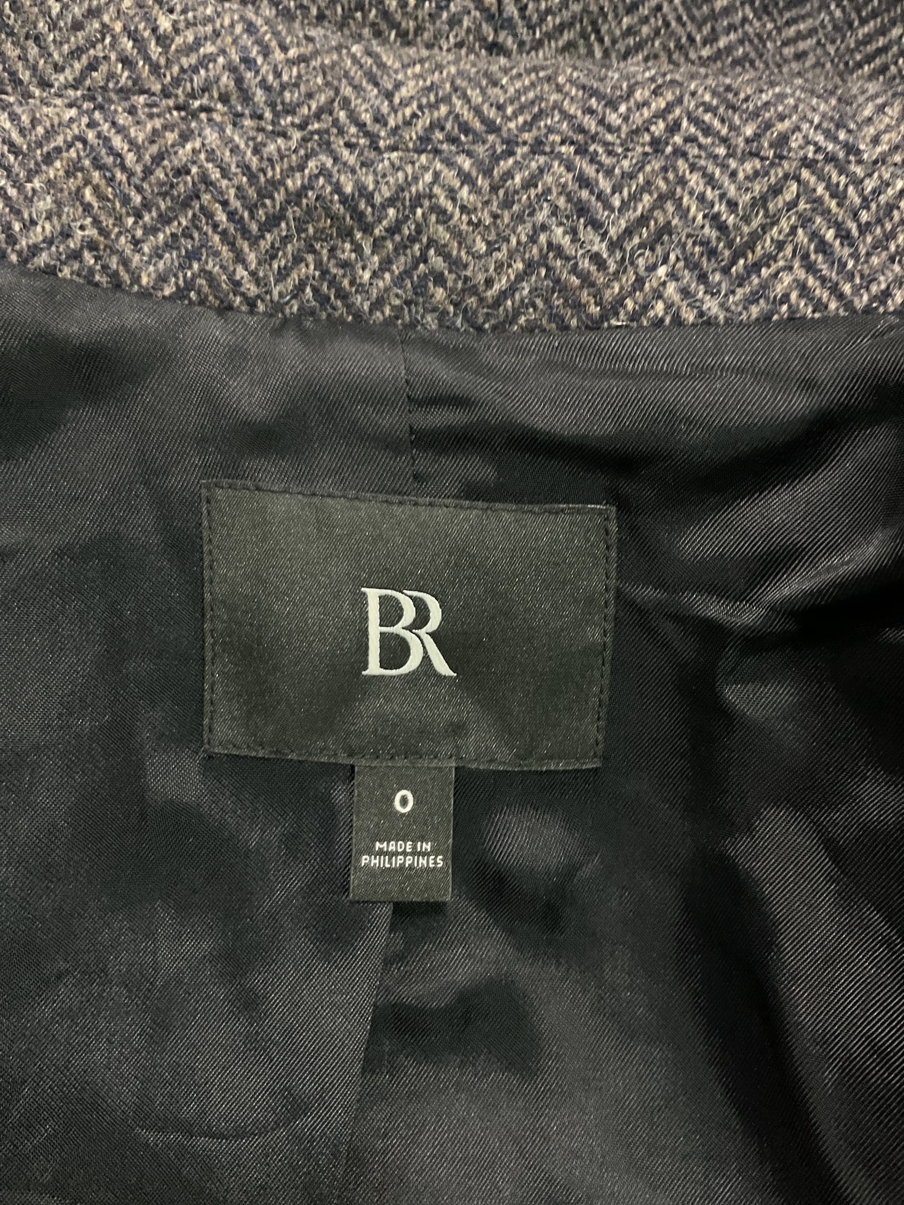 Jovena Italian Herringbone Blazer - Image 4