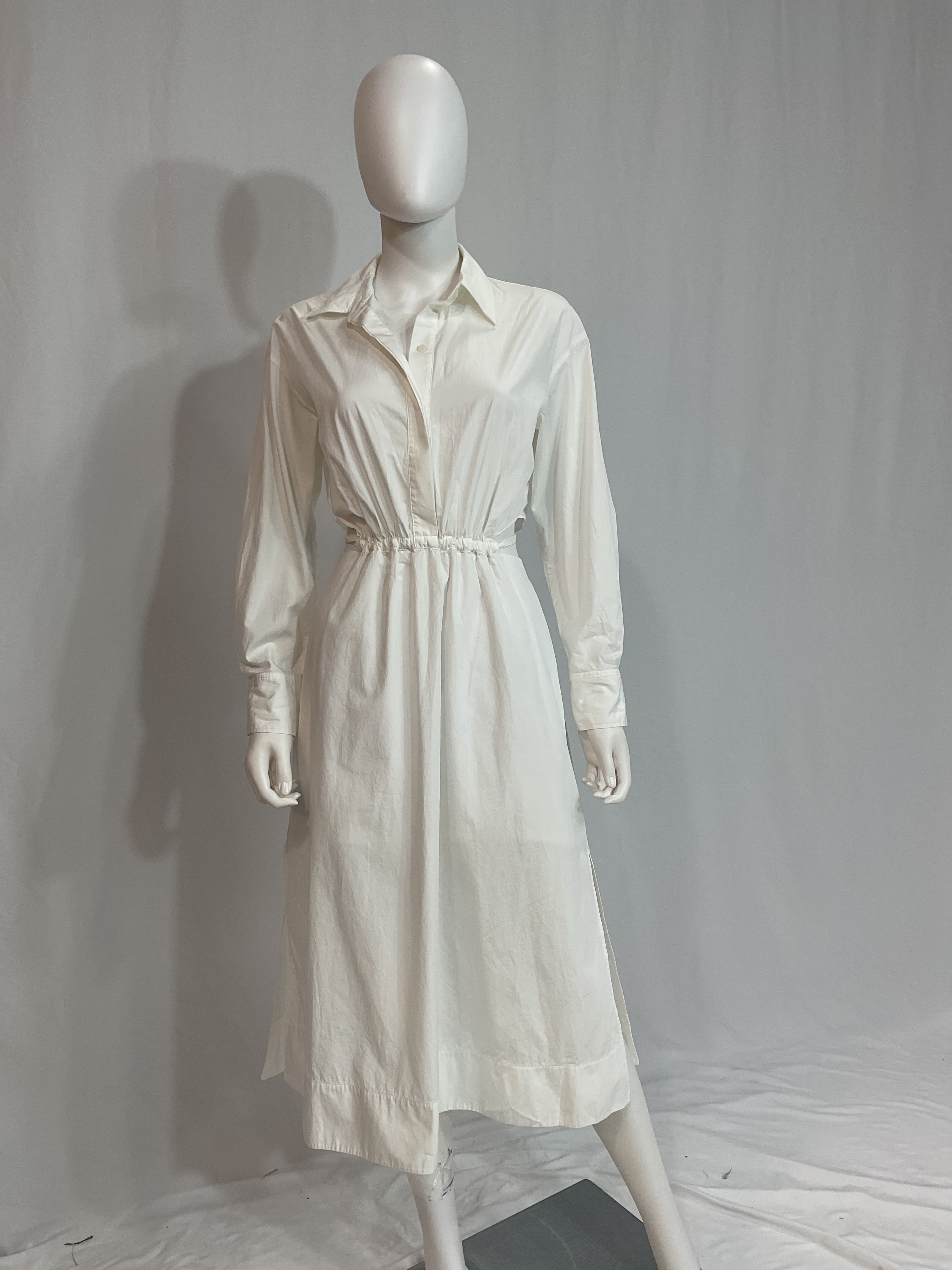 Cutout-Waist Midi Shirt Dress - Image 4