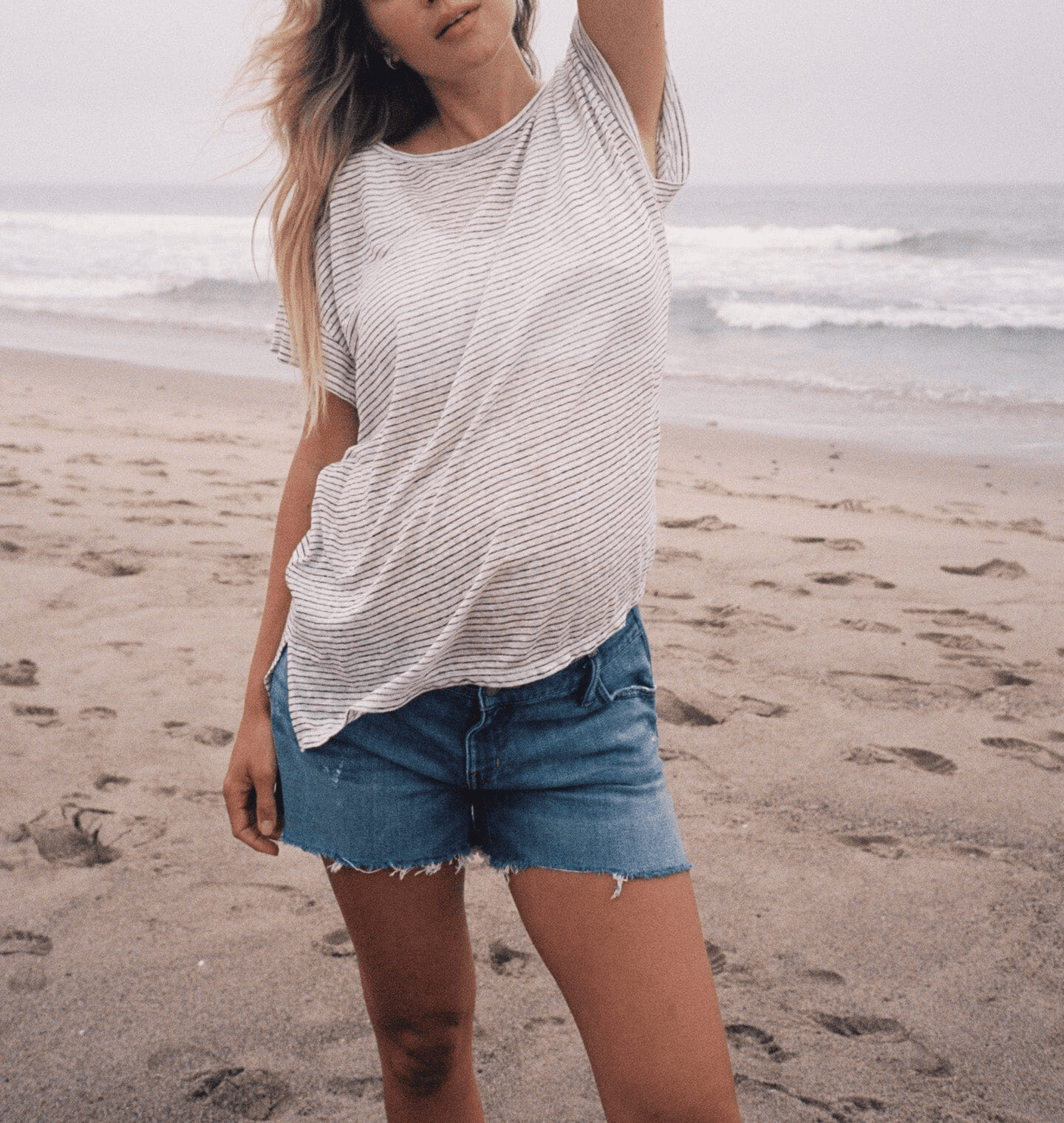 The Cut Off Maternity Short - Image 1