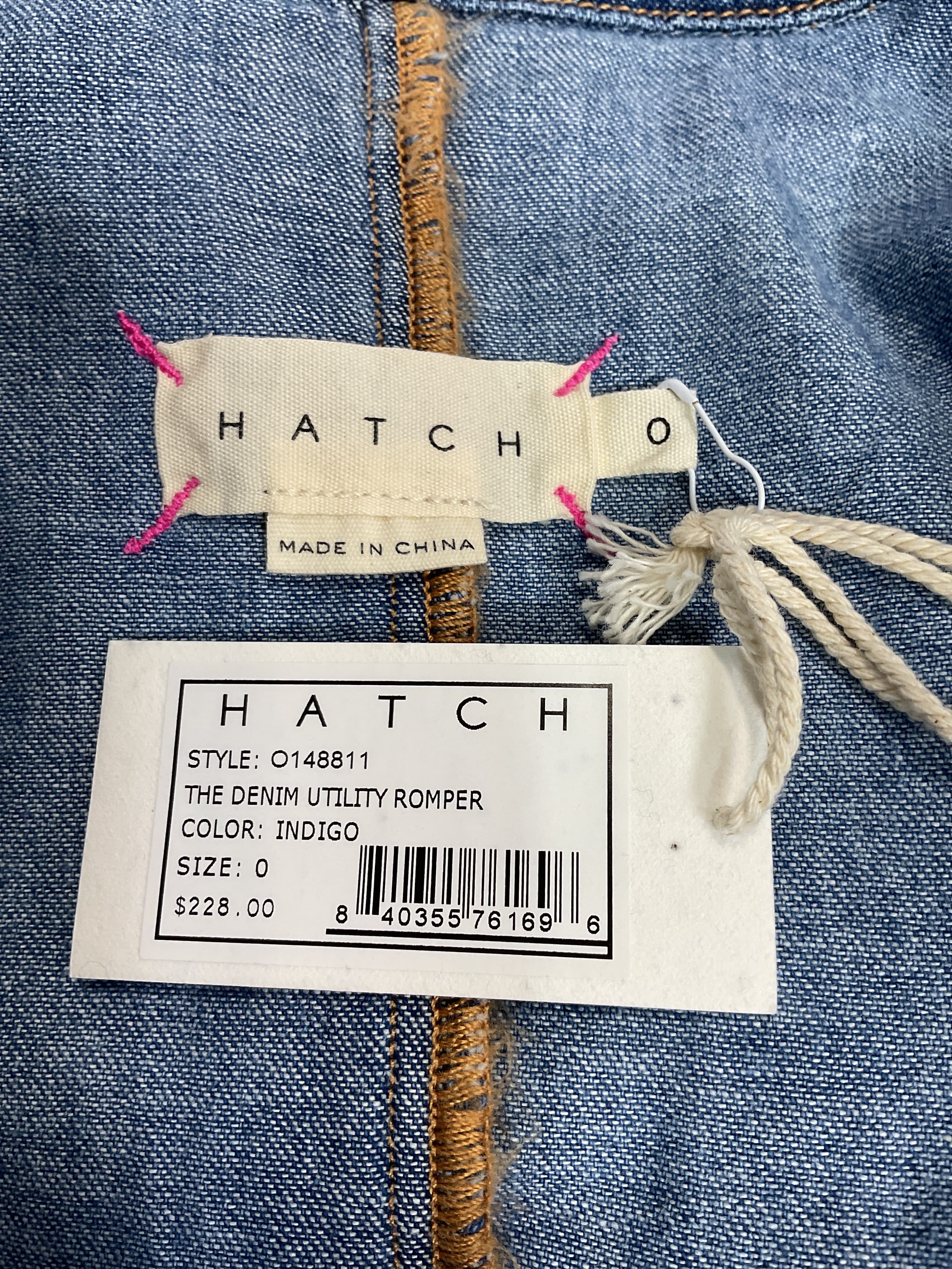 The Denim Utility Romper - Image 4