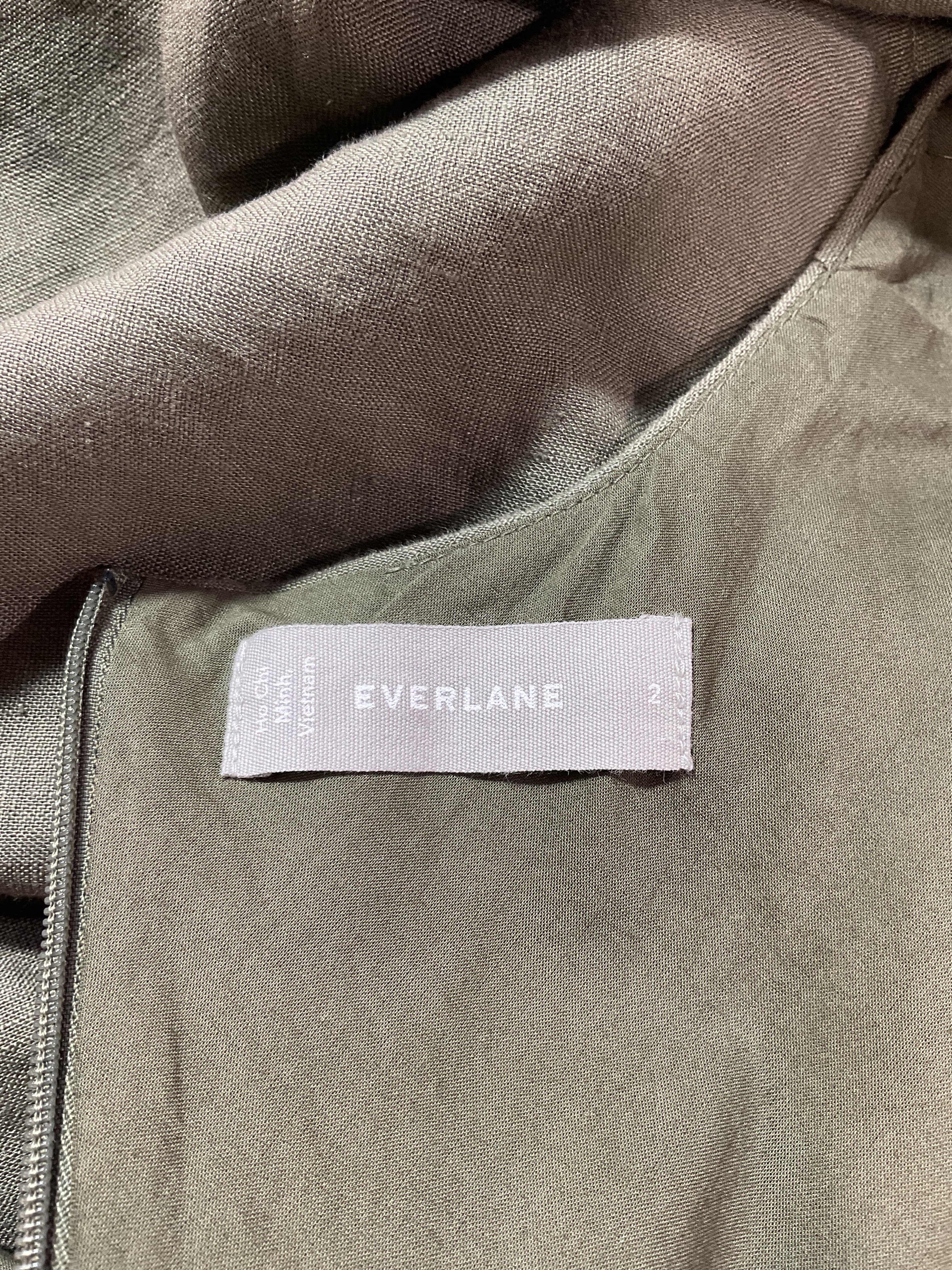 The Linen Bias Cut Dress - Image 4