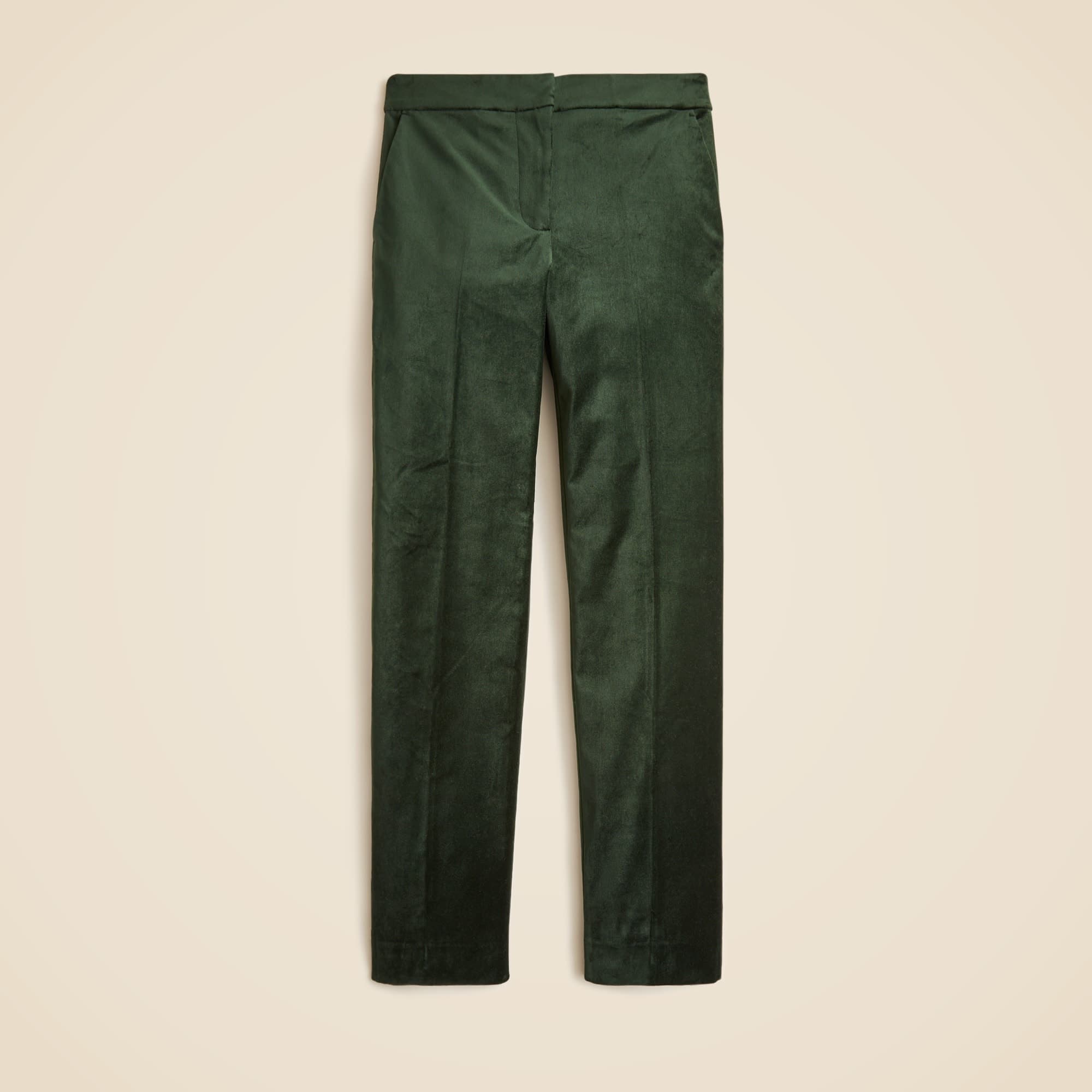Kate Slim Fit Pant In Velvet - Image 1