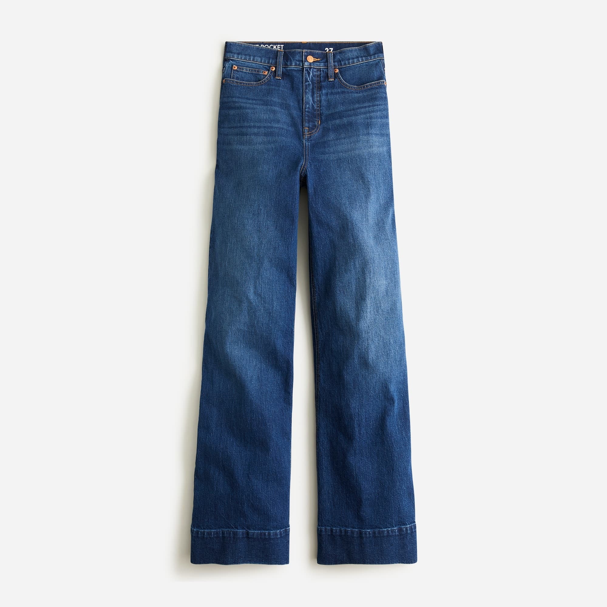 Denim Trouser In Wesly Wash - Image 1